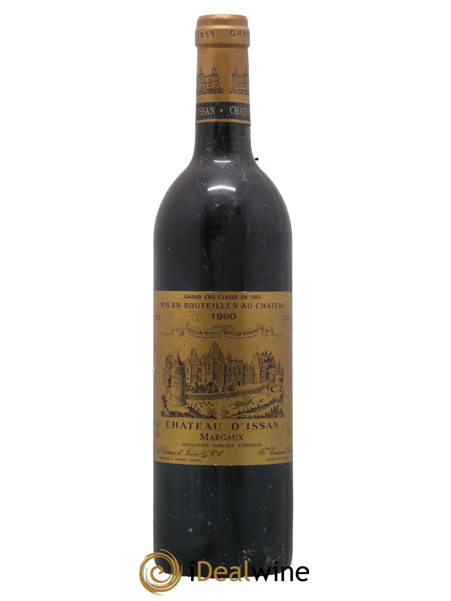 Château d'Issan 3ème Grand Cru Classé 1990 - Lot de 1 bouteille - 0