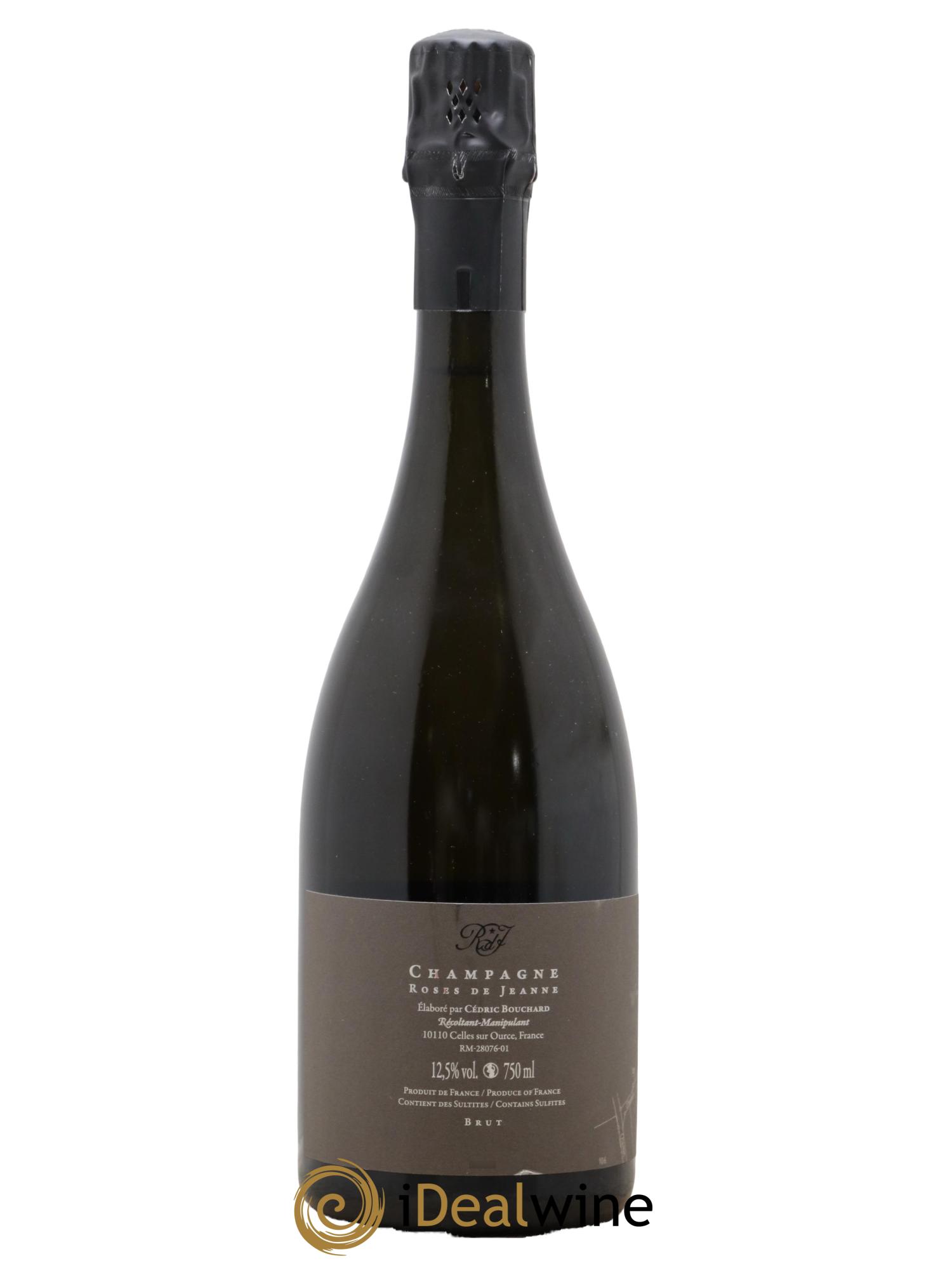Roses de Jeanne Les Ursules Blanc de Noirs Brut Cédric Bouchard 2019 - Lot de 1 bouteille - 1