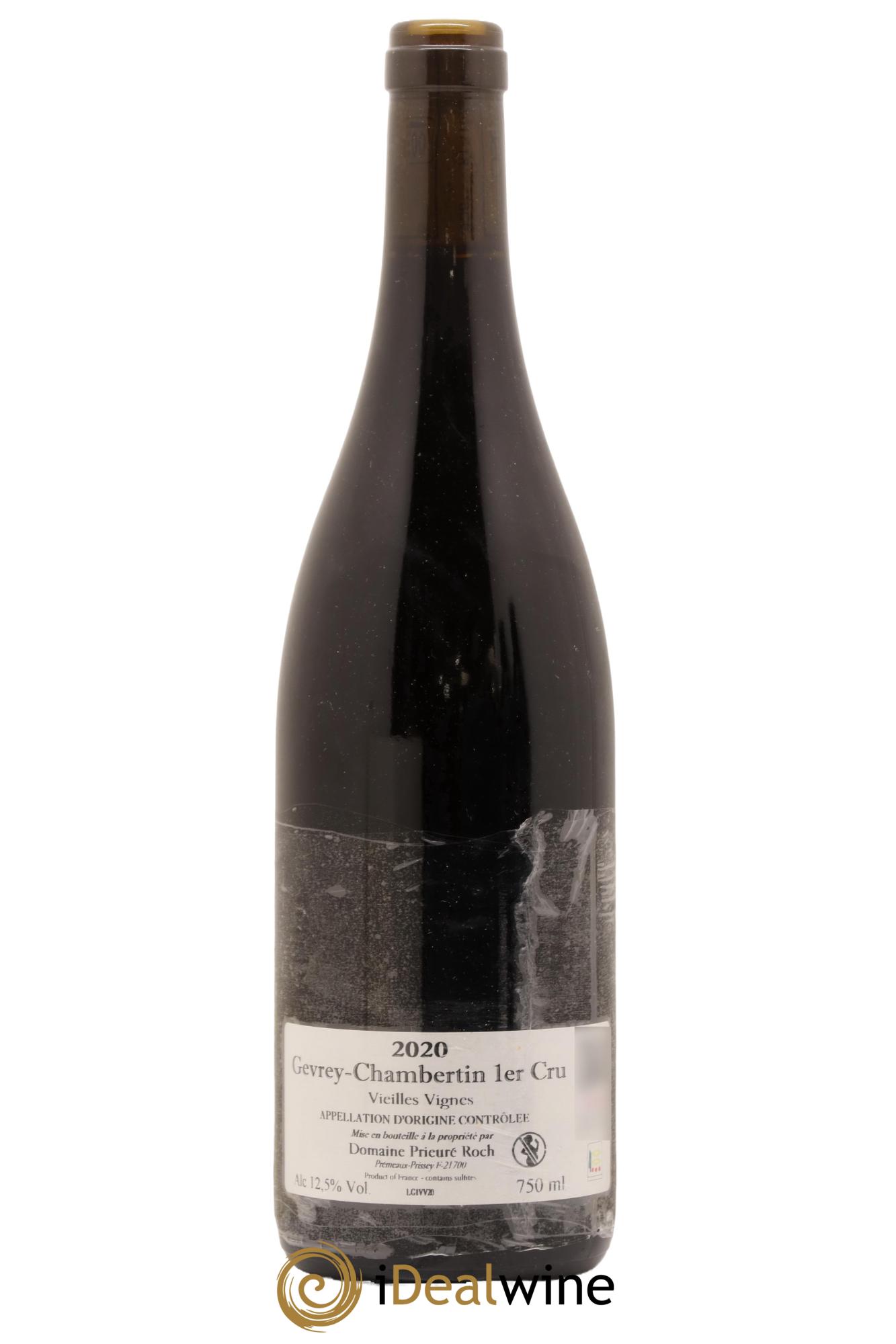Gevrey-Chambertin 1er Cru Vieilles Vignes Prieuré Roch 2020 - Lot de 1 bouteille - 1