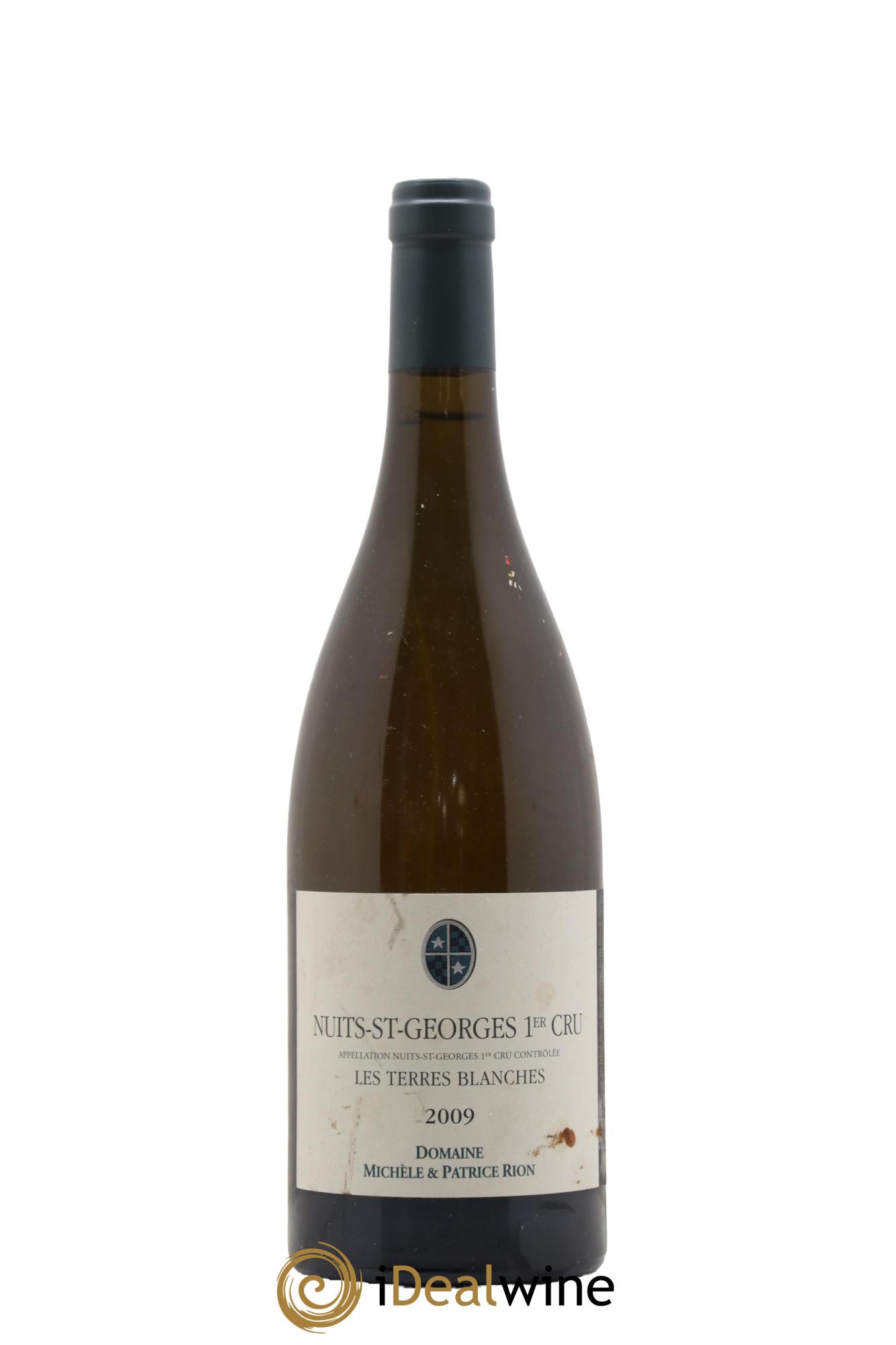 Nuits-Saint-Georges 1er Cru Les Terres Blanches Patrice Rion (Domaine) 2009 - Lot de 1 bouteille - 0
