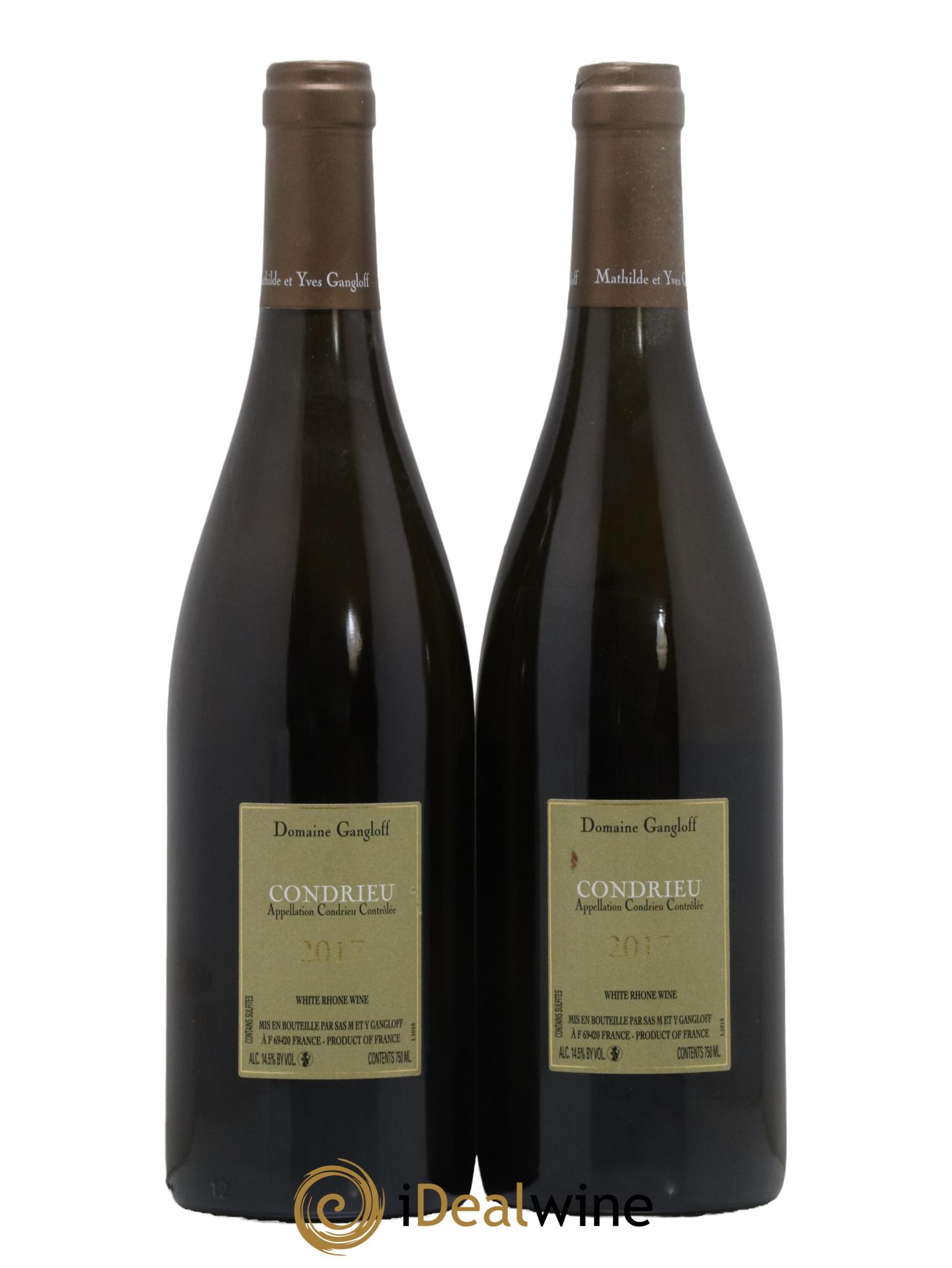 Condrieu Domaine Gangloff (Domaine) 2017 - Lot de 2 bouteilles - 1