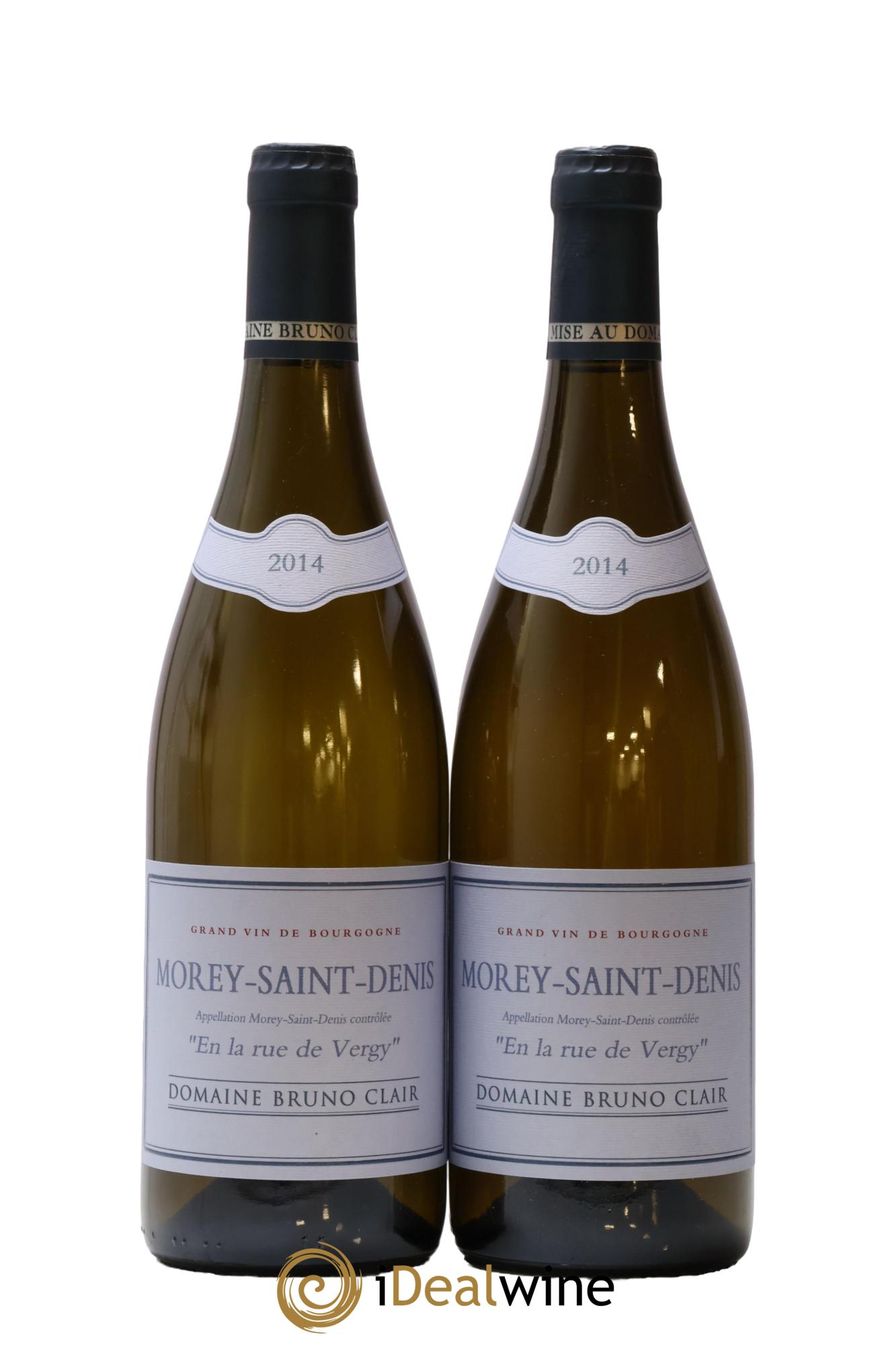 Morey Saint-Denis En la Rue de Vergy Bruno Clair (Domaine) 2014 - Lot de 2 bouteilles - 0