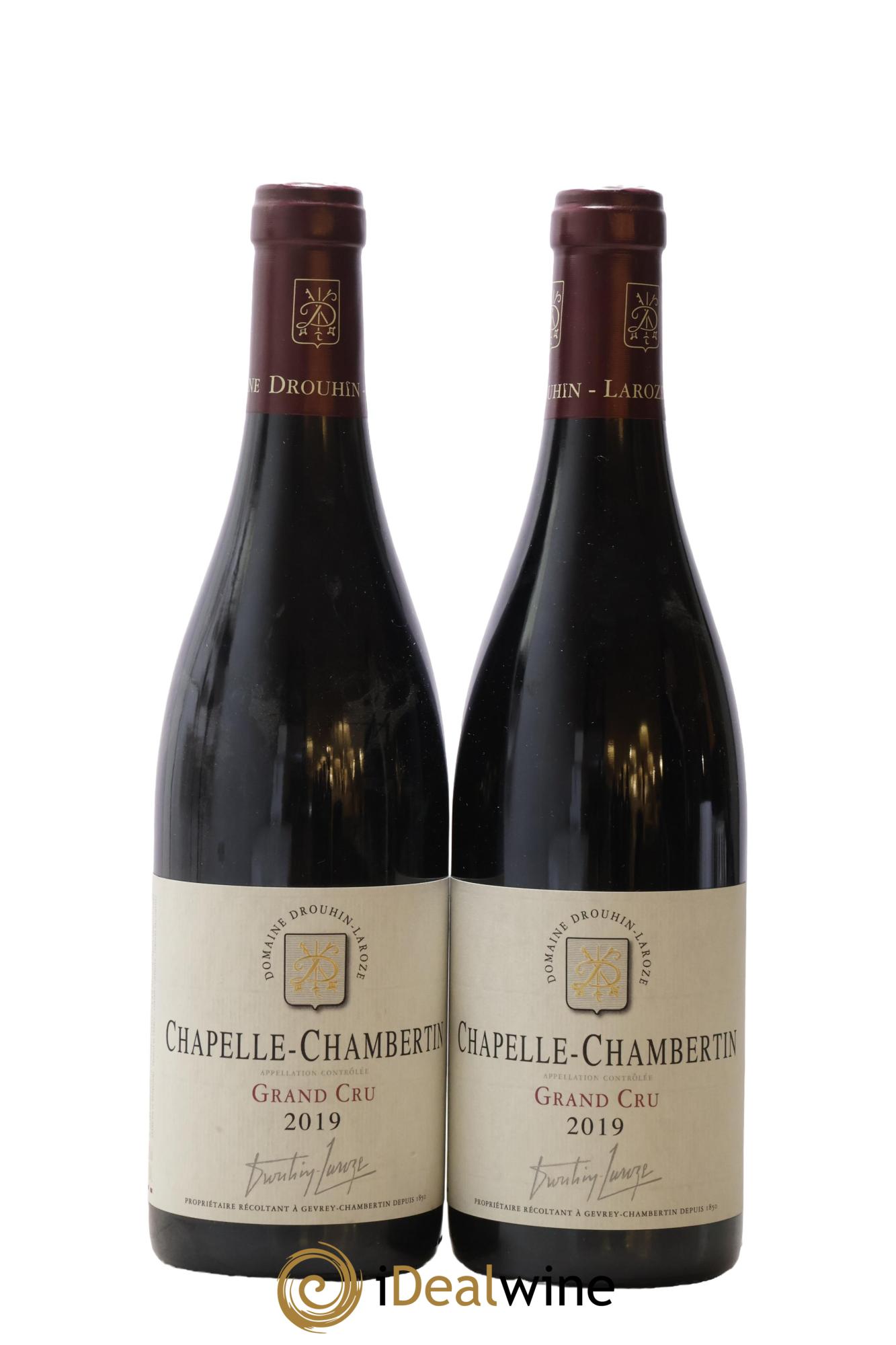 Chapelle-Chambertin Grand Cru Domaine Drouhin-Laroze 2019 - Posten von 2 Flaschen - 0
