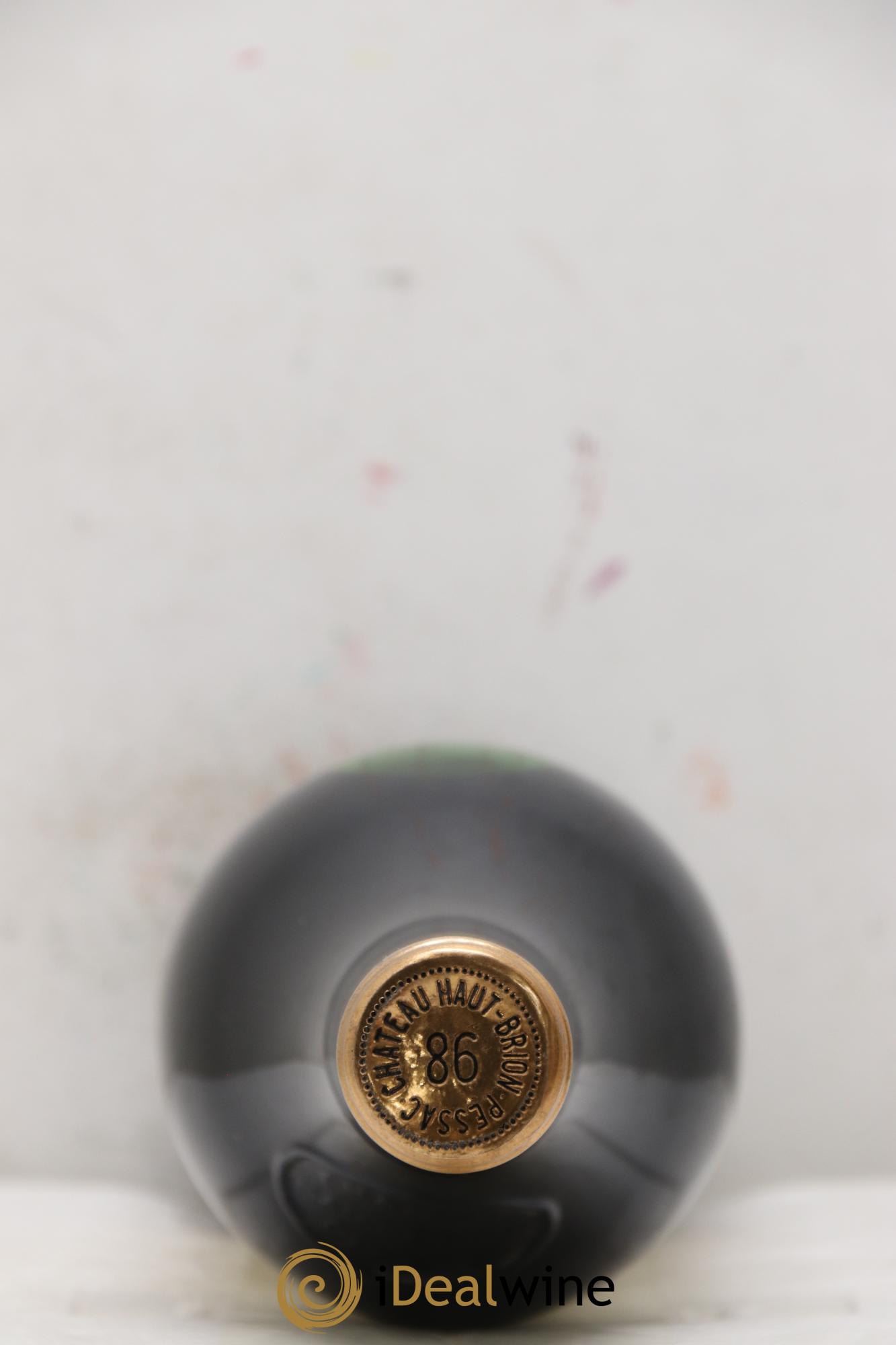 Château Haut Brion 1er Grand Cru Classé 1986 - Lotto di 1 bottiglia - 1