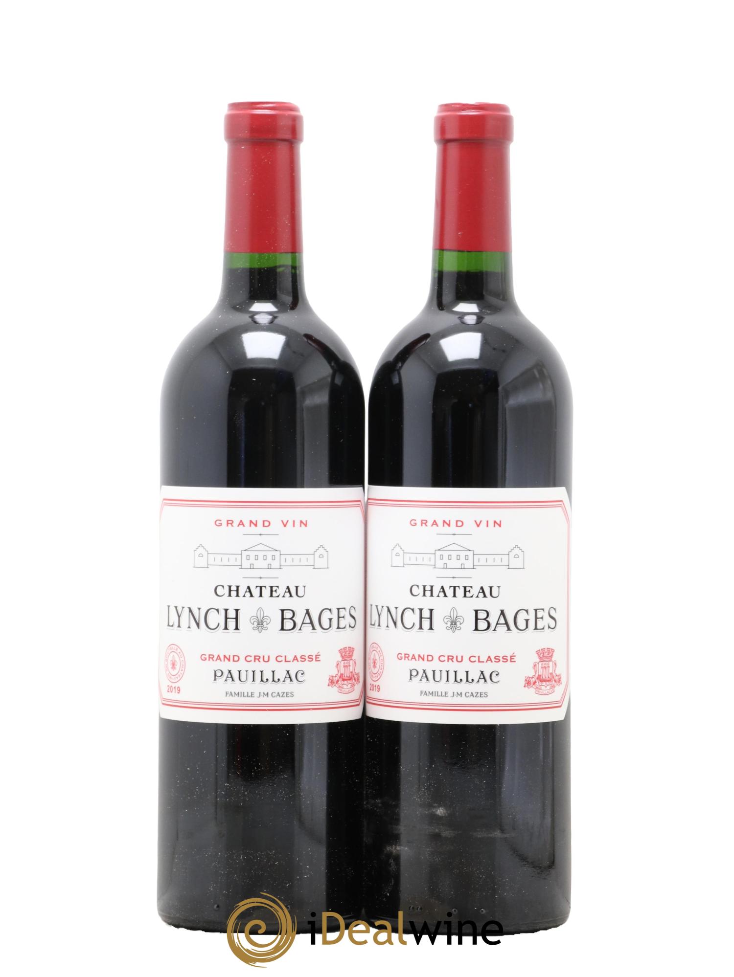 Château Lynch Bages 5ème Grand Cru Classé 2019 - Lot de 2 bouteilles - 0