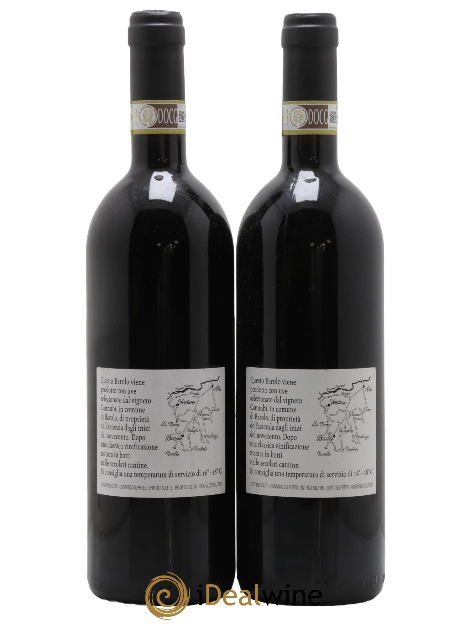 Barolo DOCG Cannubi Comm. Giovan Battista Burlotto 2011 - Lot of 2 bottles - 1