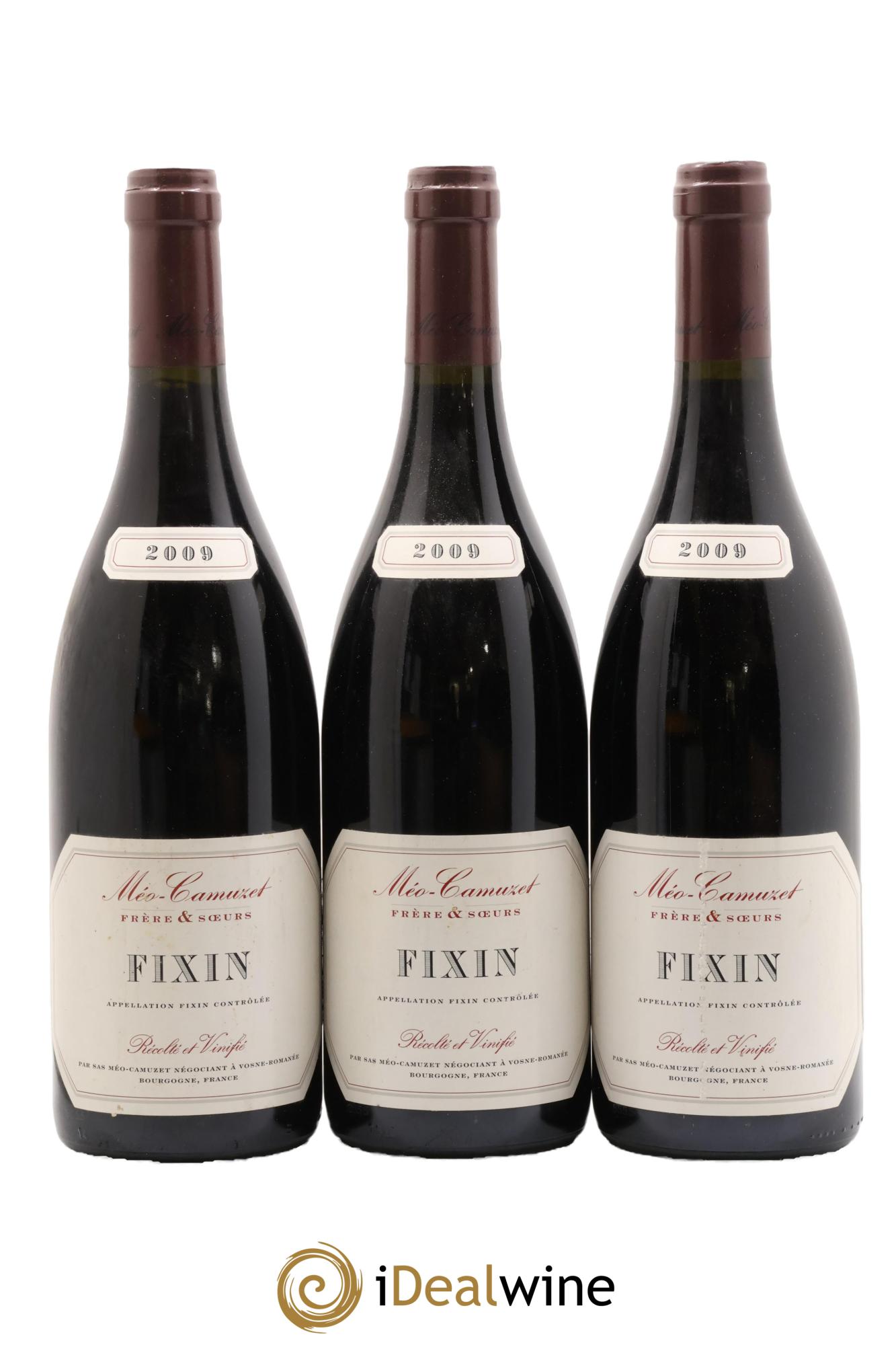Fixin Méo-Camuzet (Frère & Soeurs) 2009 - Lot de 3 bouteilles - 0