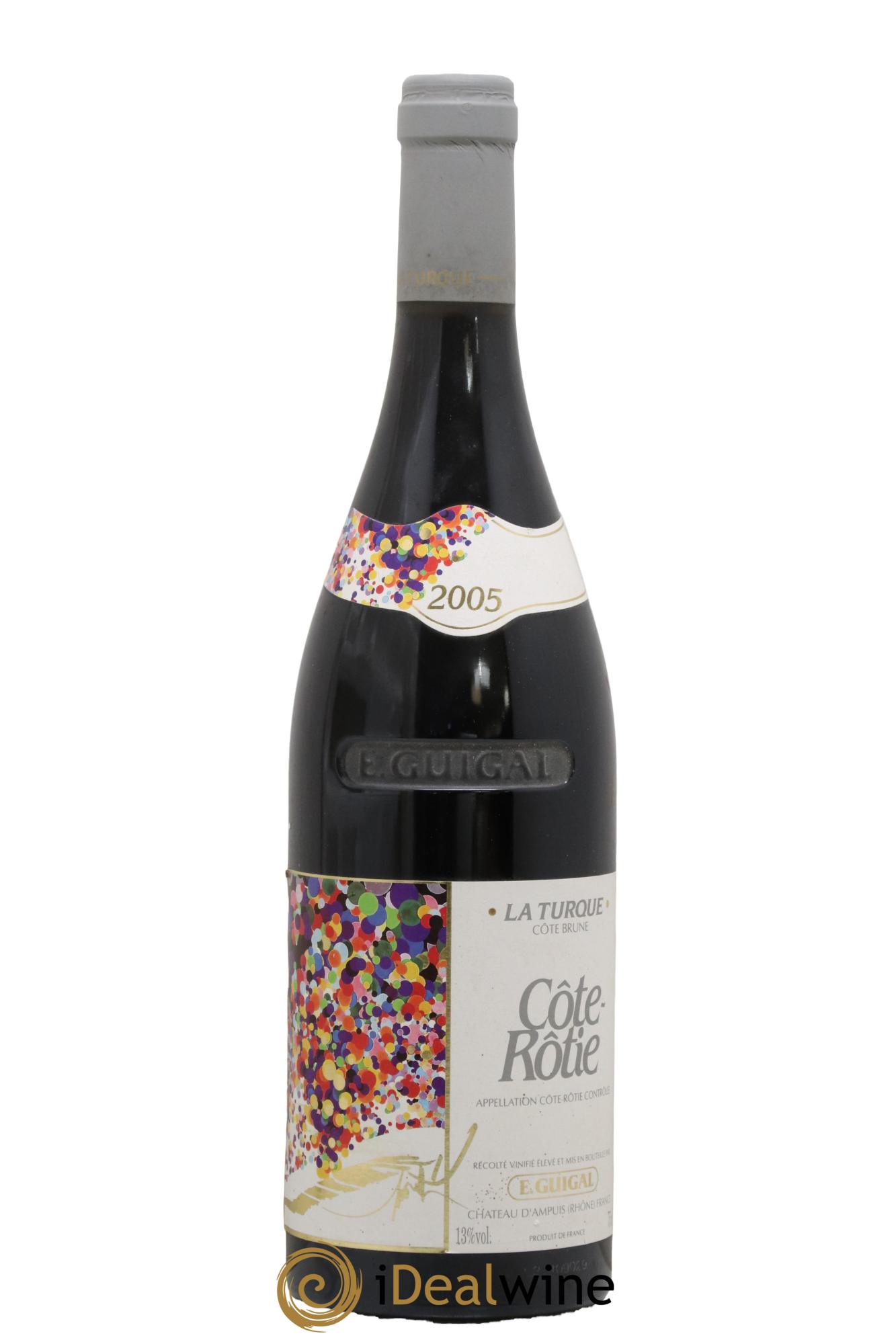 Côte-Rôtie La Turque Guigal 2005 - Lot of 1 bottle - 0