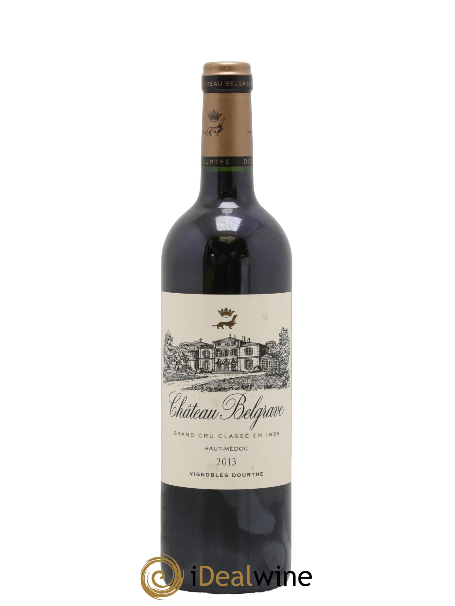 Château Belgrave 5ème Grand Cru Classé 2013 - Lot de 1 bouteille - 0