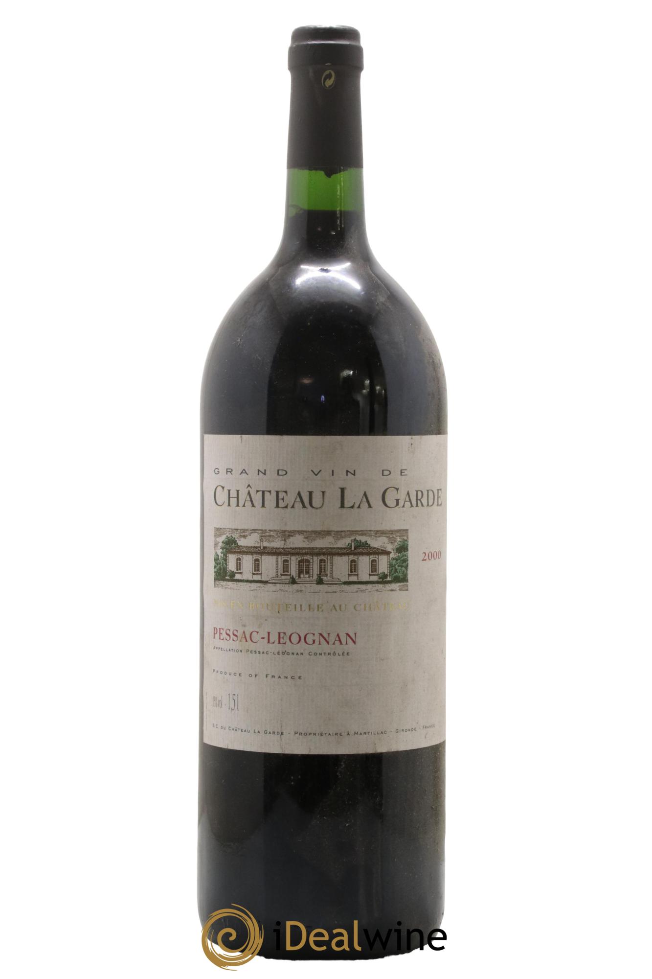 Château la Garde 2000 - Lot of 1 bottle - 0