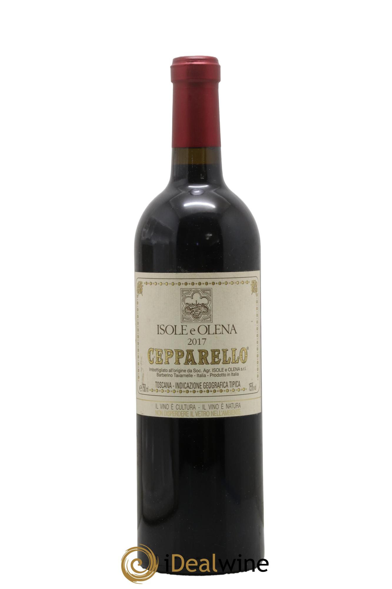 Toscana IGT Cepparello Isole e olena 2017 - Lot of 1 bottle - 0