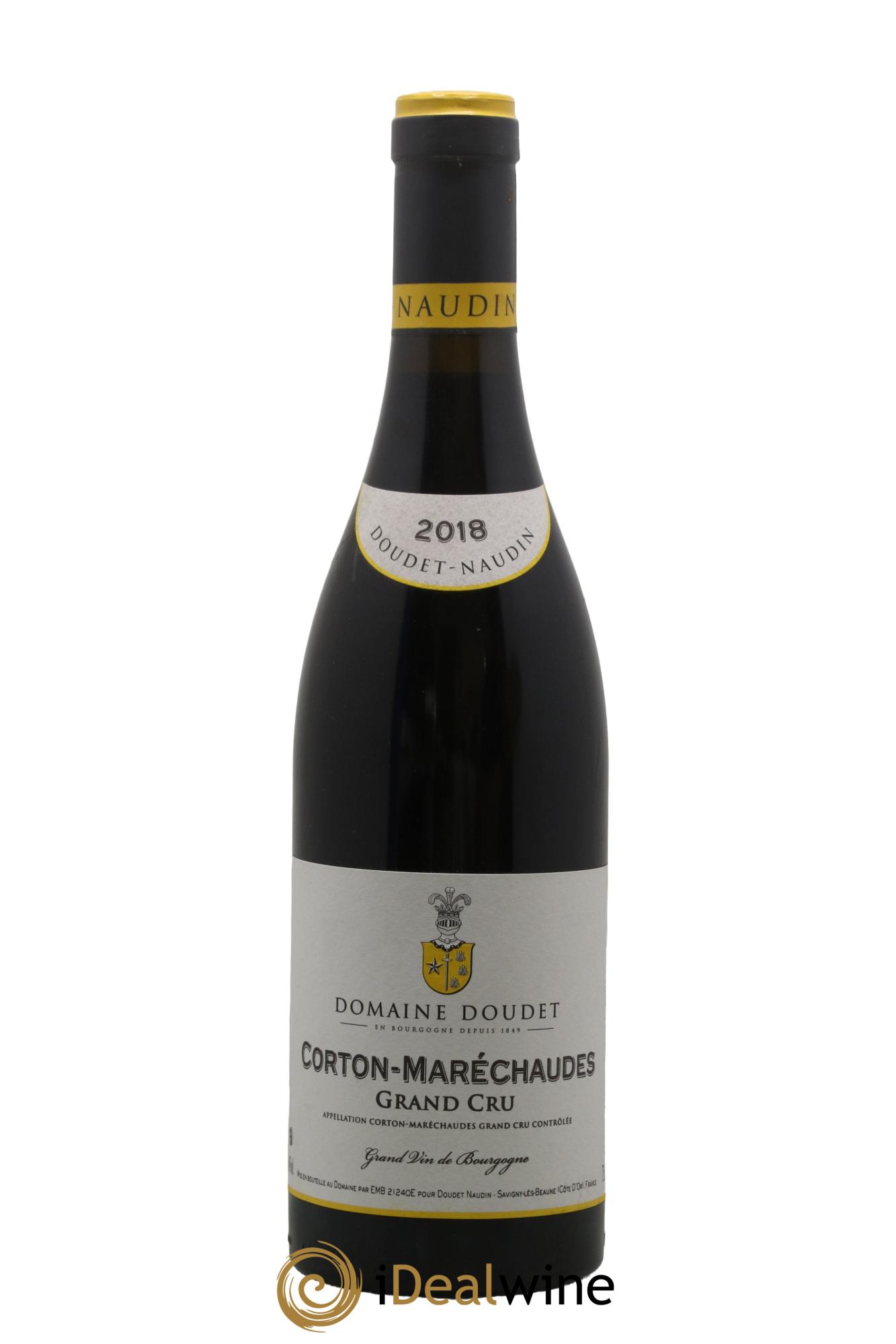 Corton Grand Cru Les Maréchaudes Doudet-Naudin 2018 - Lot de 1 bouteille - 0