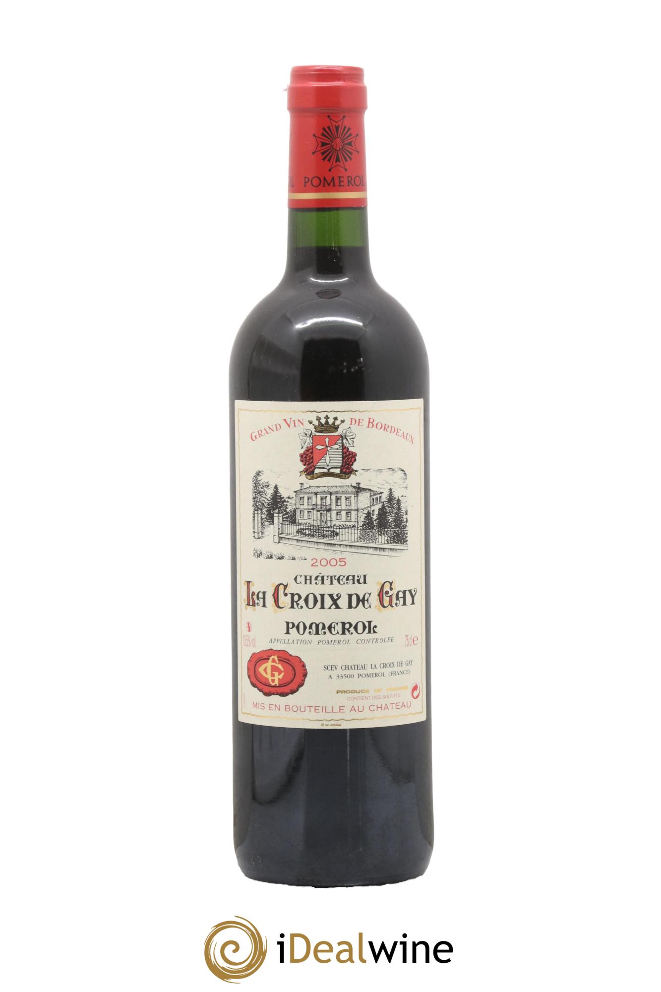 Château la Croix de Gay 2005 - Lot de 1 bouteille - 0