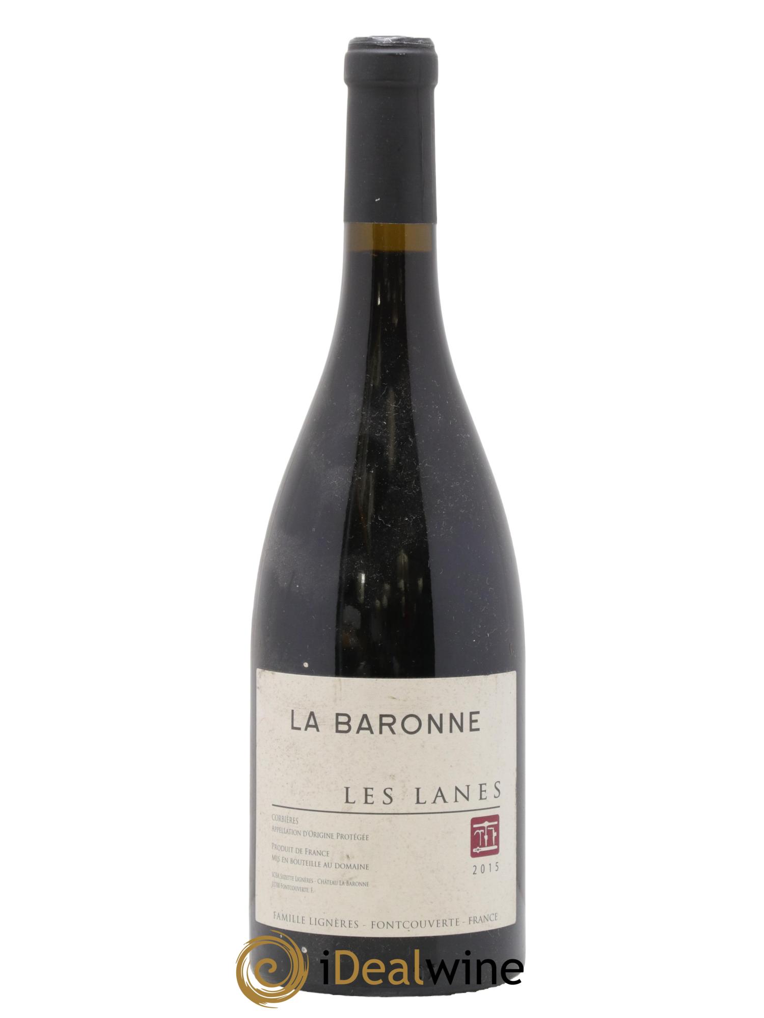 Corbières La Baronne Les Lanes 2015 - Lotto di 1 bottiglia - 0