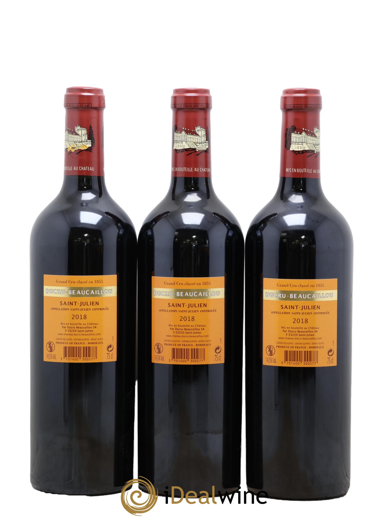 Château Ducru Beaucaillou 2ème Grand Cru Classé 2018 - Lot of 6 bottles - 4