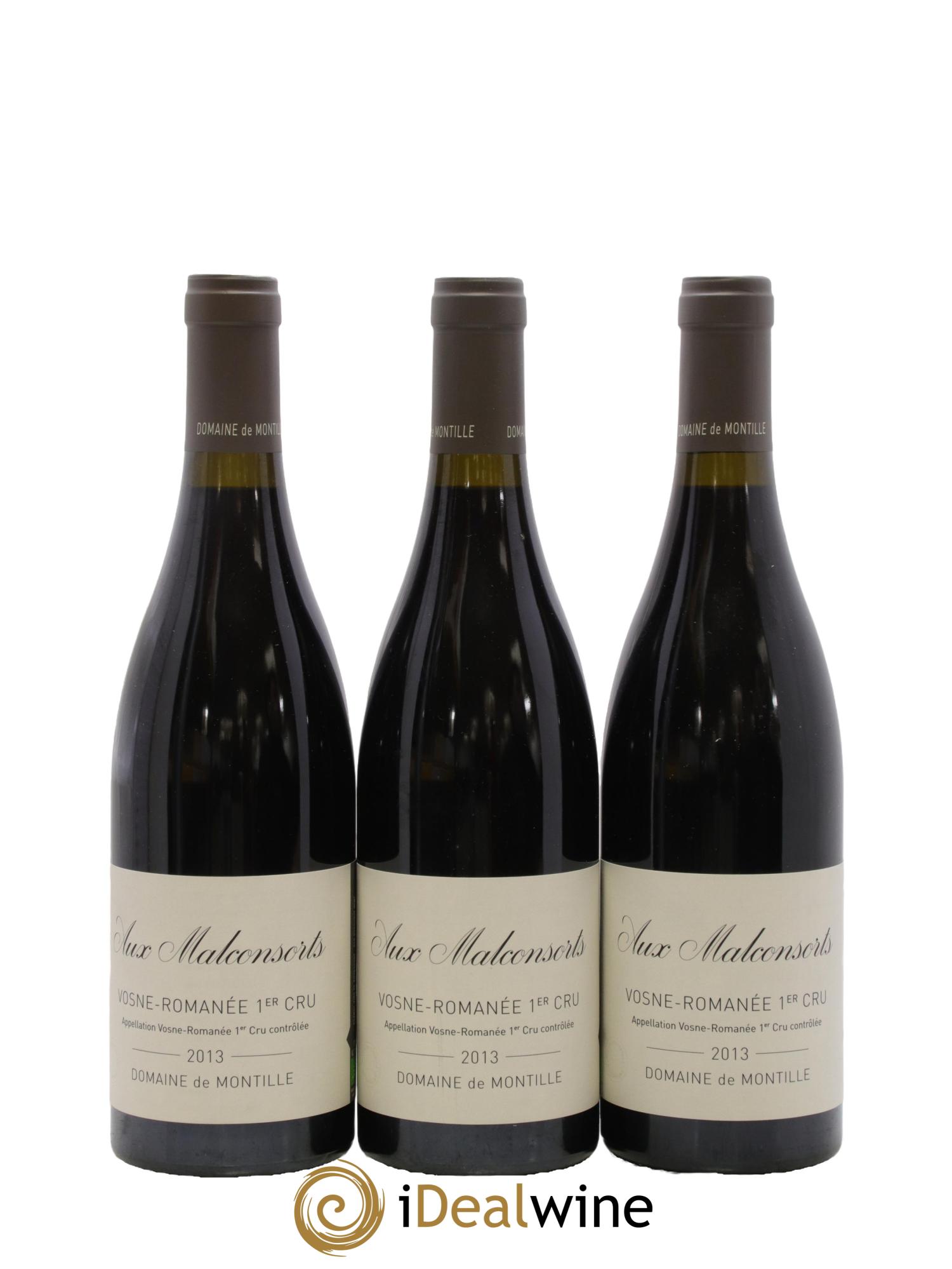 Vosne-Romanée 1er Cru Les Malconsorts De Montille (Domaine) 2013 - Lot de 3 bouteilles - 0