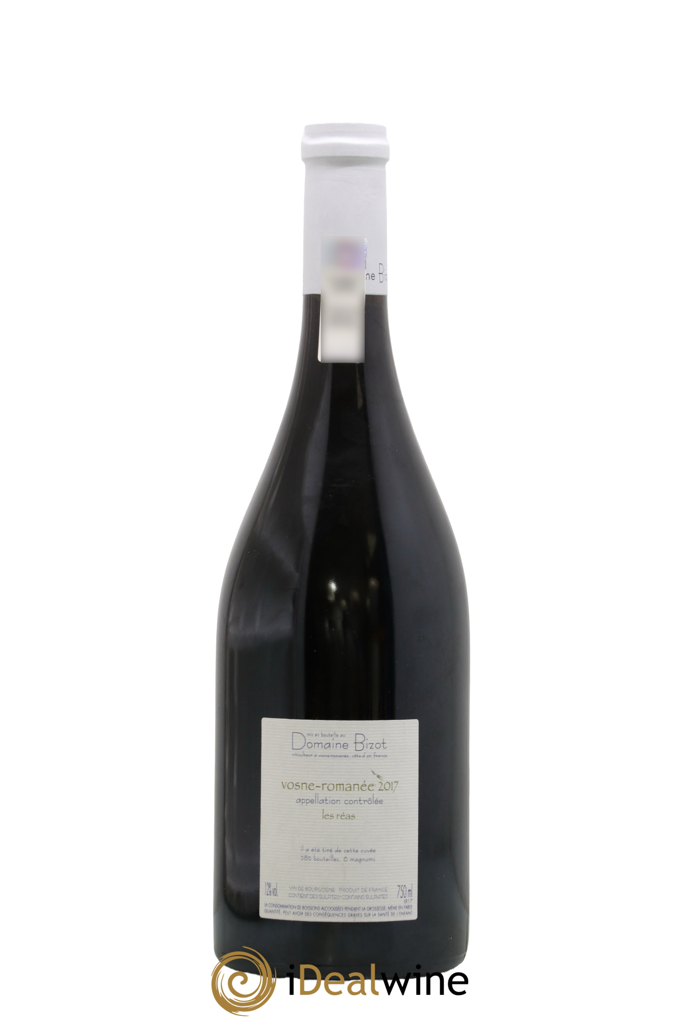 Vosne-Romanée Les Réas Bizot (Domaine) 2017 - Lot de 1 bouteille - 1