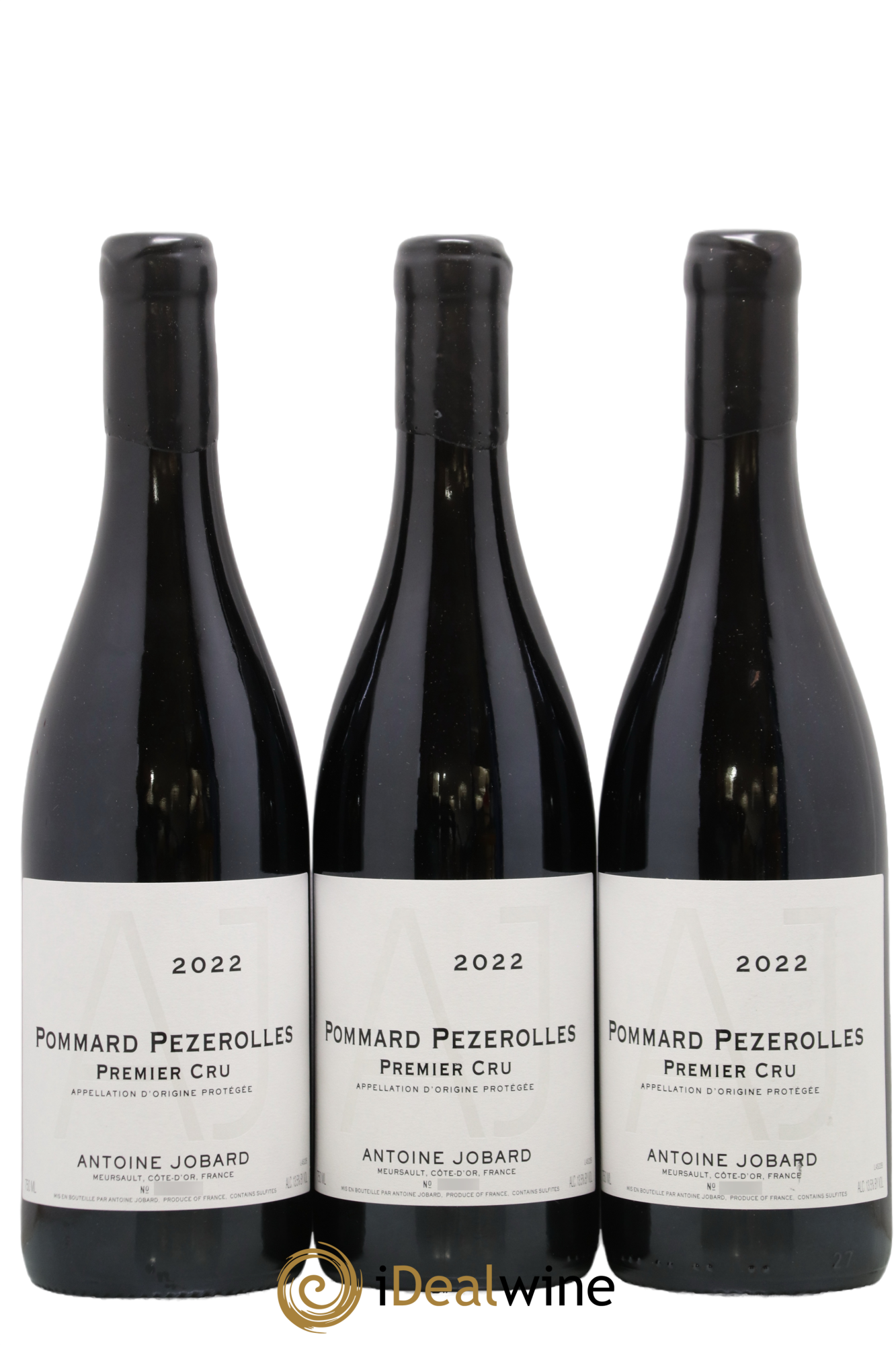 Pommard 1er Cru Pezerolles A.Jobard 2022 - Lot of 3 bottles - 0