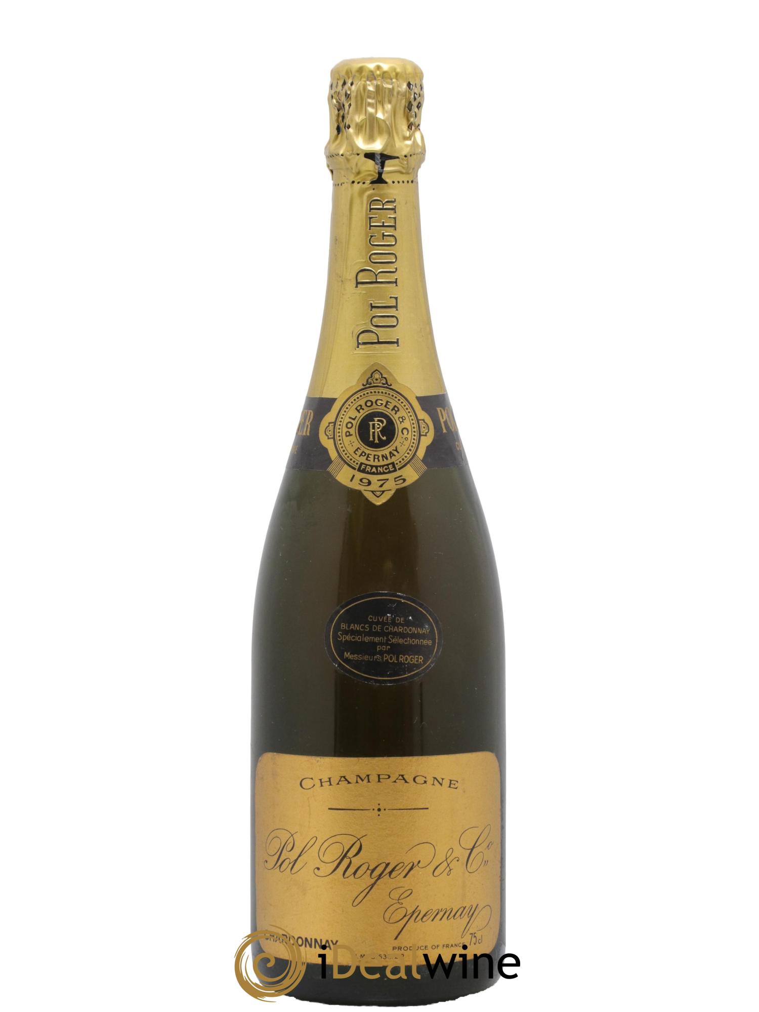 Blanc de Blancs Brut Pol Roger 1975 - Lot de 1 bouteille - 1