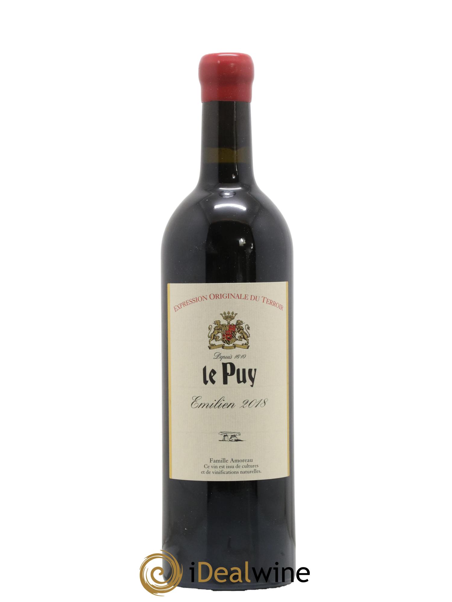 Le Puy - Cuvée Emilien 2018 - Lot de 1 bouteille - 0