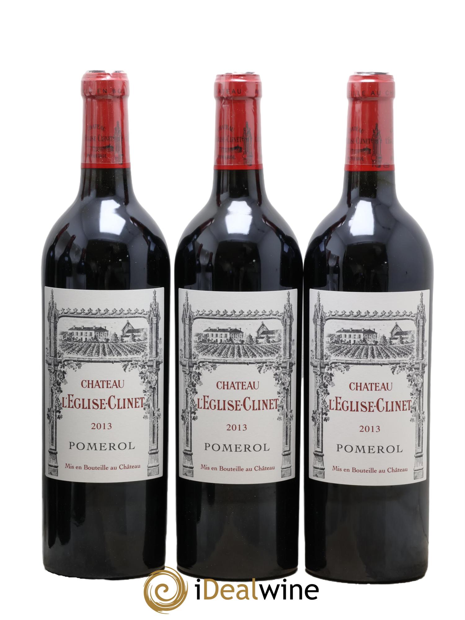 Château l' Église Clinet 2013 - Lotto di 6 bottiglie - 1