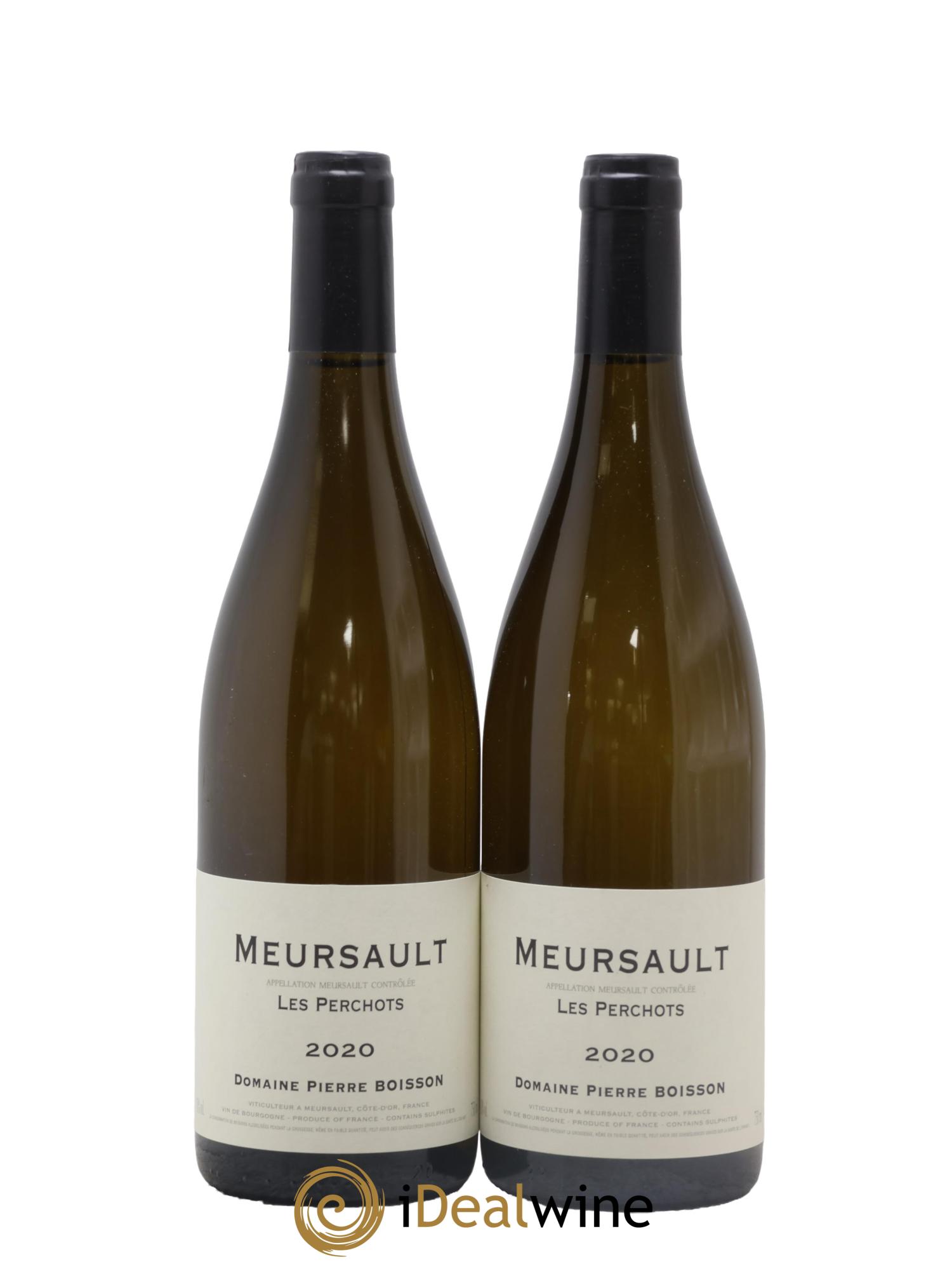 Meursault Les Perchots Pierre Boisson (Domaine) 2020 - Lotto di 2 bottiglie - 0