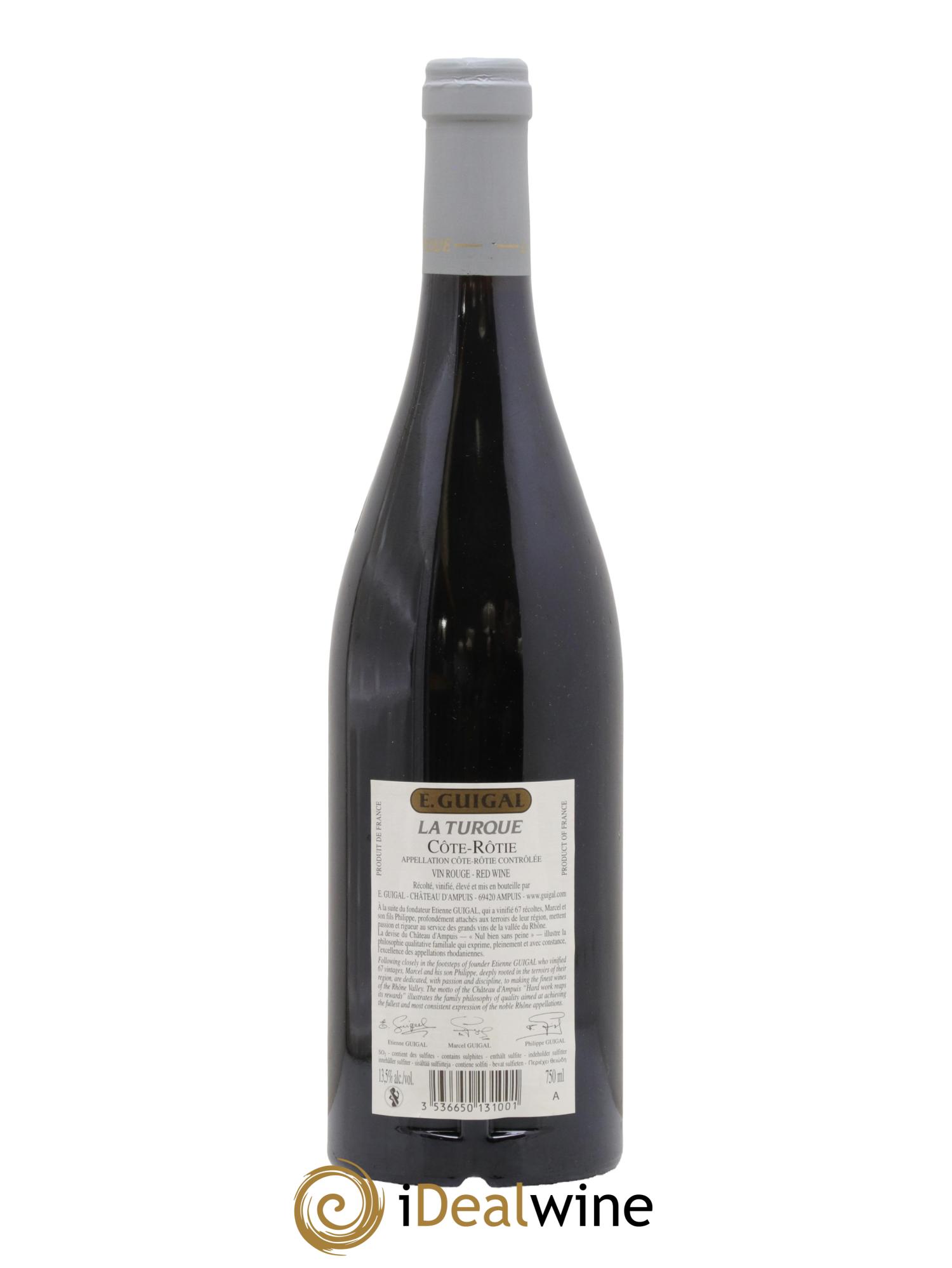 Côte-Rôtie La Turque Guigal 2014 - Lot of 1 bottle - 1