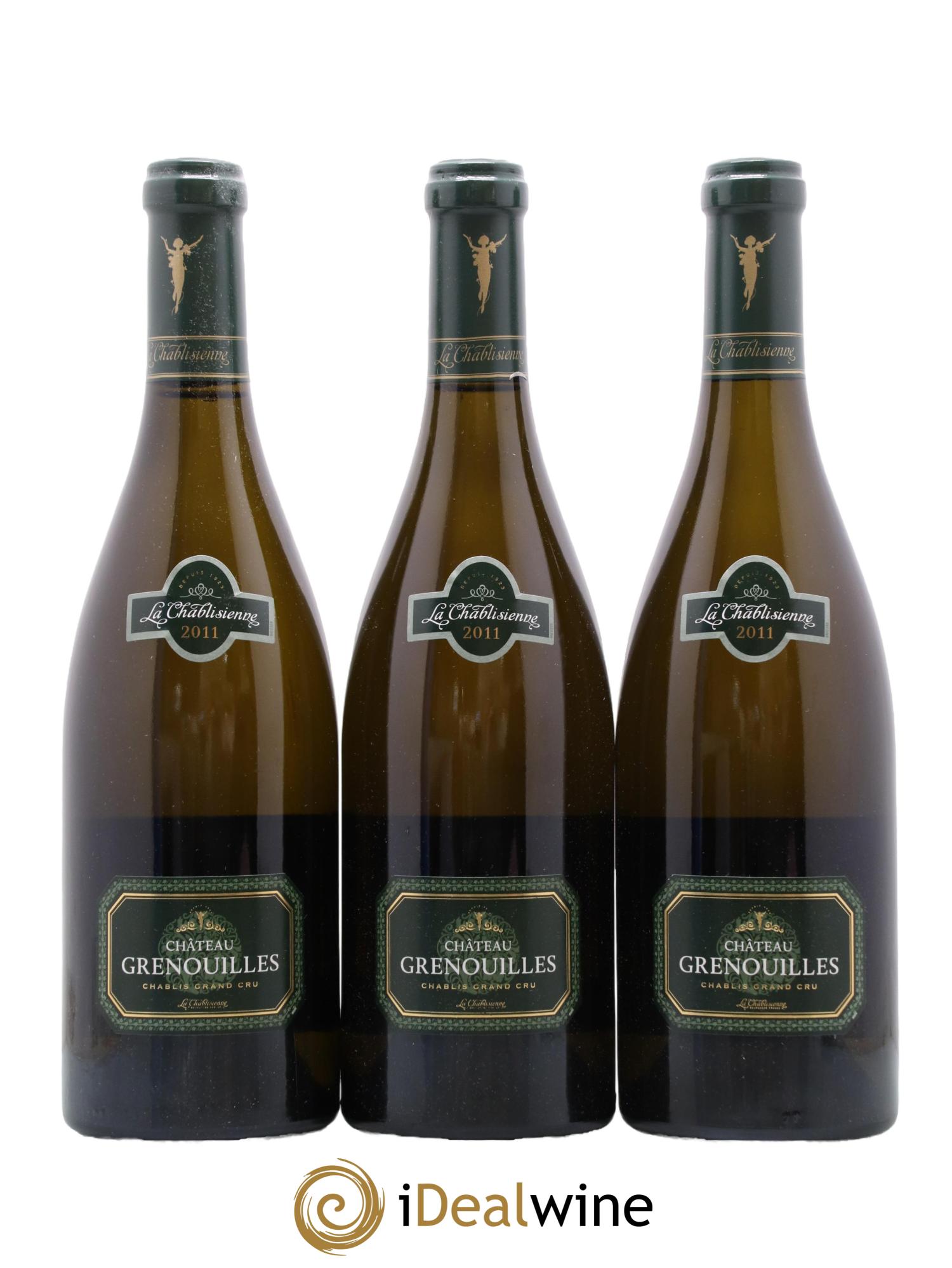 Chablis Grand Cru Grenouilles Château Grenouille - La Chablisienne 2011 - Lotto di 6 bottiglie - 2