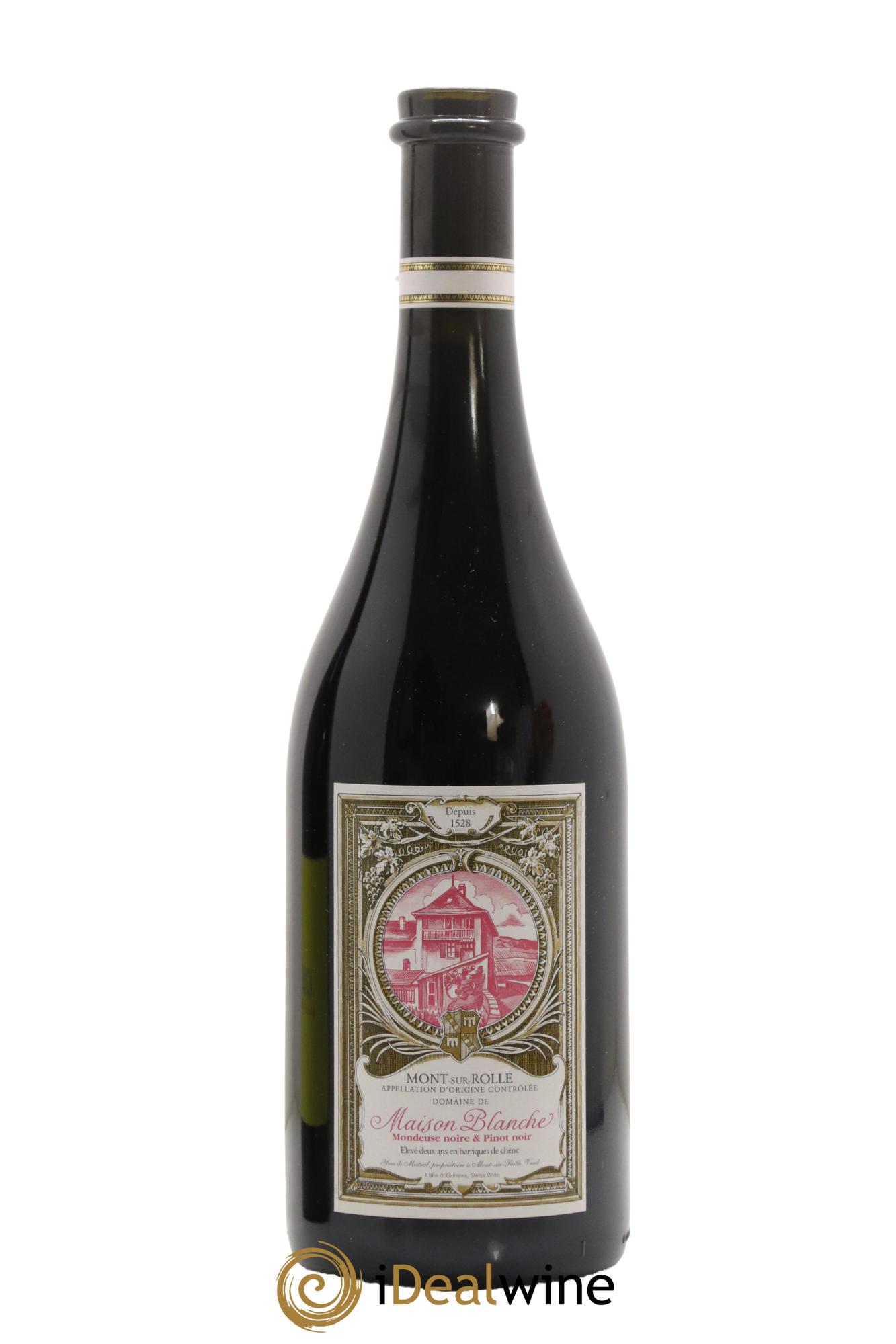 Vins Etrangers Mont sur Rolle Maison Blanche Mondeuse Noir & Pinot Noir 2017 - Lot de 1 bouteille - 0