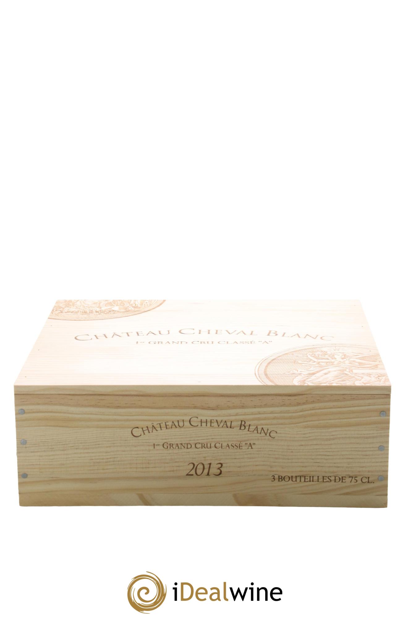 Château Cheval Blanc 1er Grand Cru Classé A 2013 - Lot of 3 bottles - 3