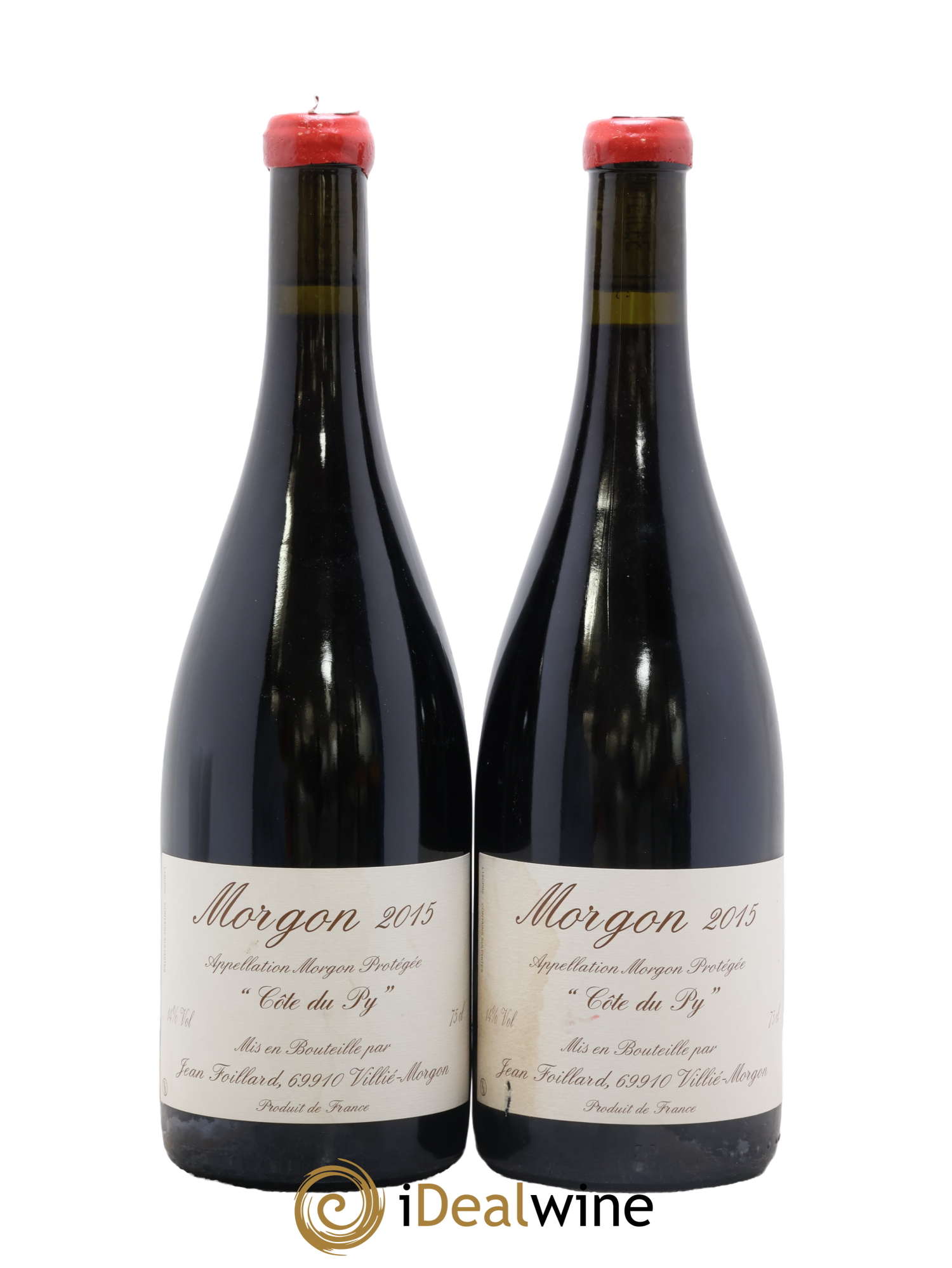 Morgon Côte du Py Jean Foillard 2015 - Lot de 2 bouteilles - 0