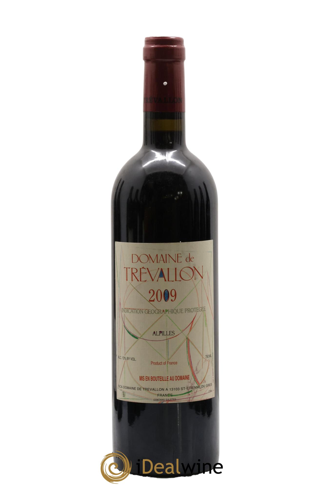 Alpilles Trévallon (Domaine de) Eloi Dürrbach 2009 - Lot de 1 bouteille - 0