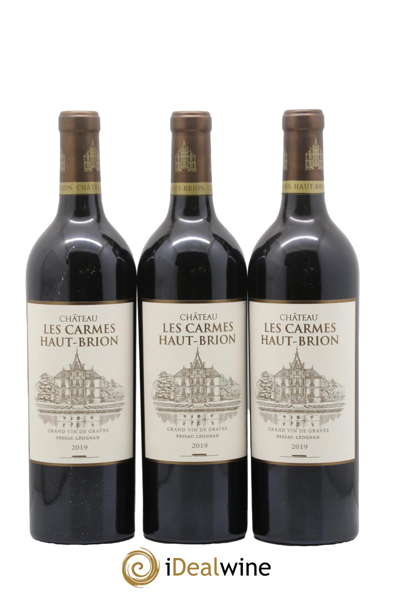 Château Les Carmes Haut-Brion 2019 - Lot of 6 bottles - 3