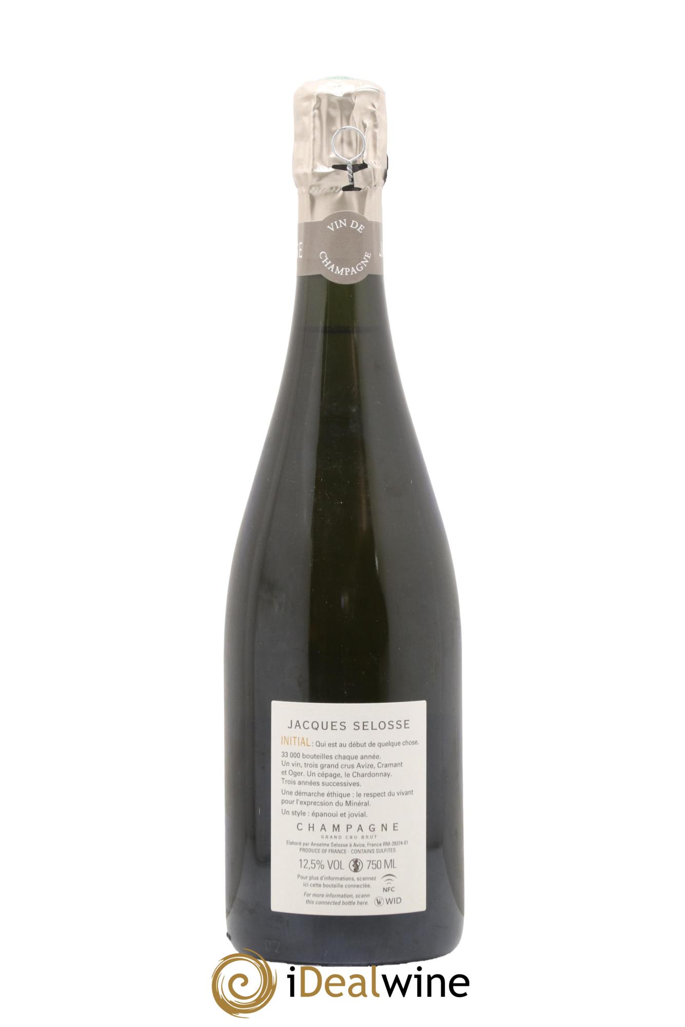 Initial Brut Jacques Selosse - Lot de 1 bouteille - 1