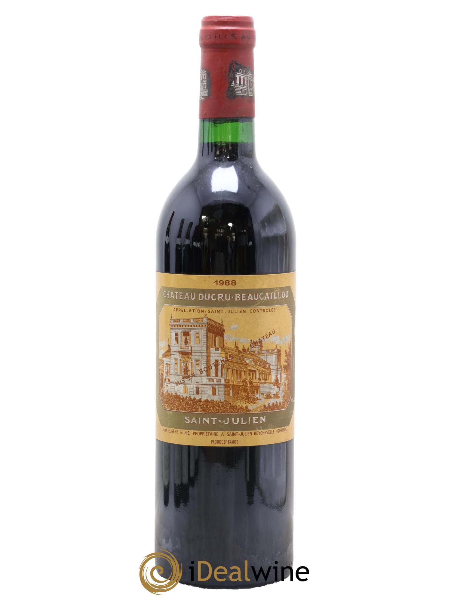 Château Ducru Beaucaillou 2ème Grand Cru Classé 1988 - Lot de 1 bouteille - 0