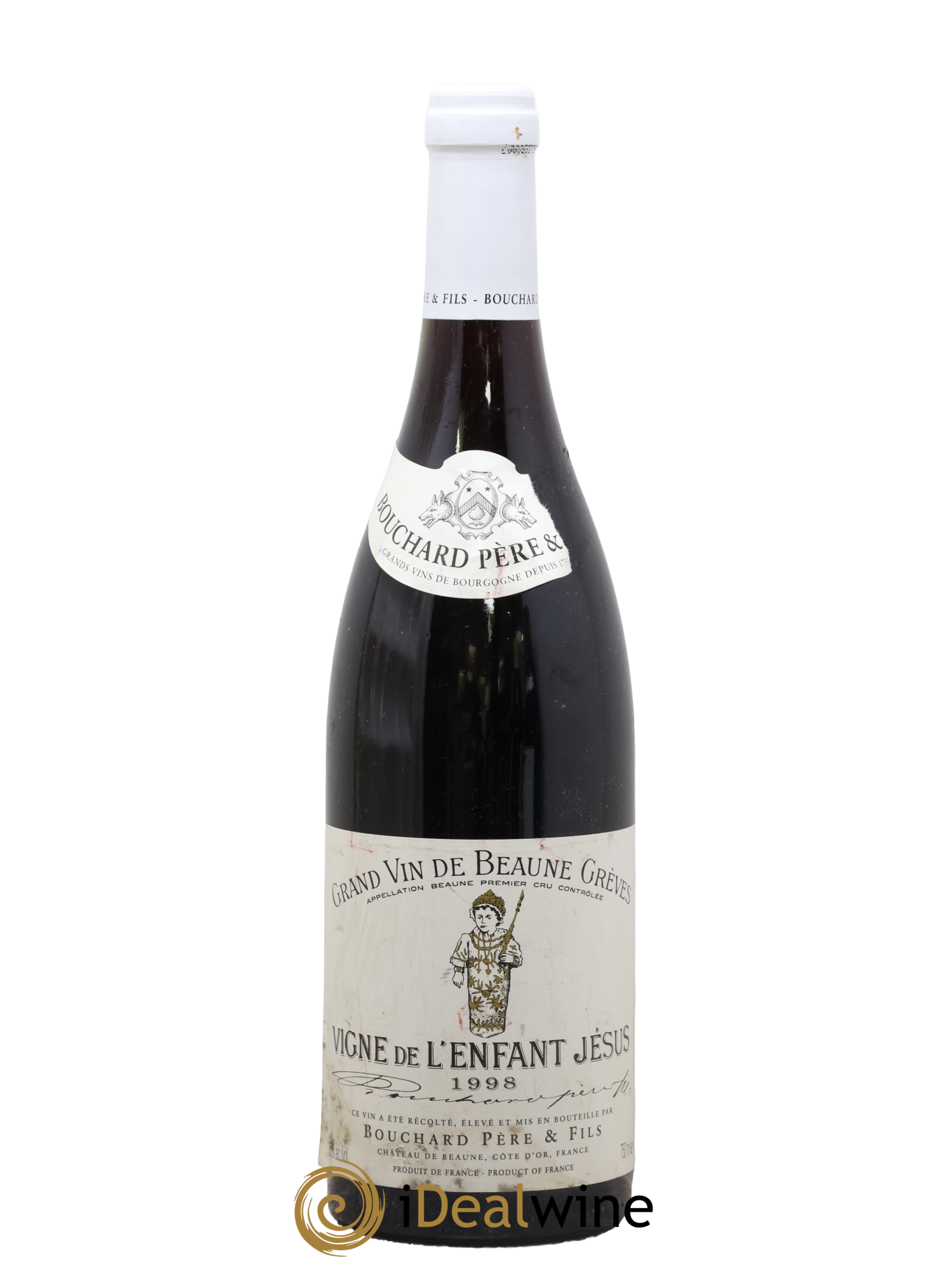 Beaune 1er Cru Grèves - Vigne de l'Enfant Jésus Bouchard Père & Fils 1998 - Lot de 1 bouteille - 0