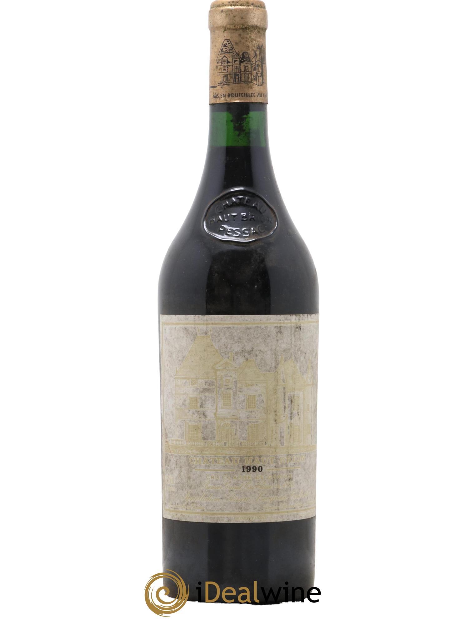 Château Haut Brion 1er Grand Cru Classé 1990 - Lot de 1 bouteille - 0