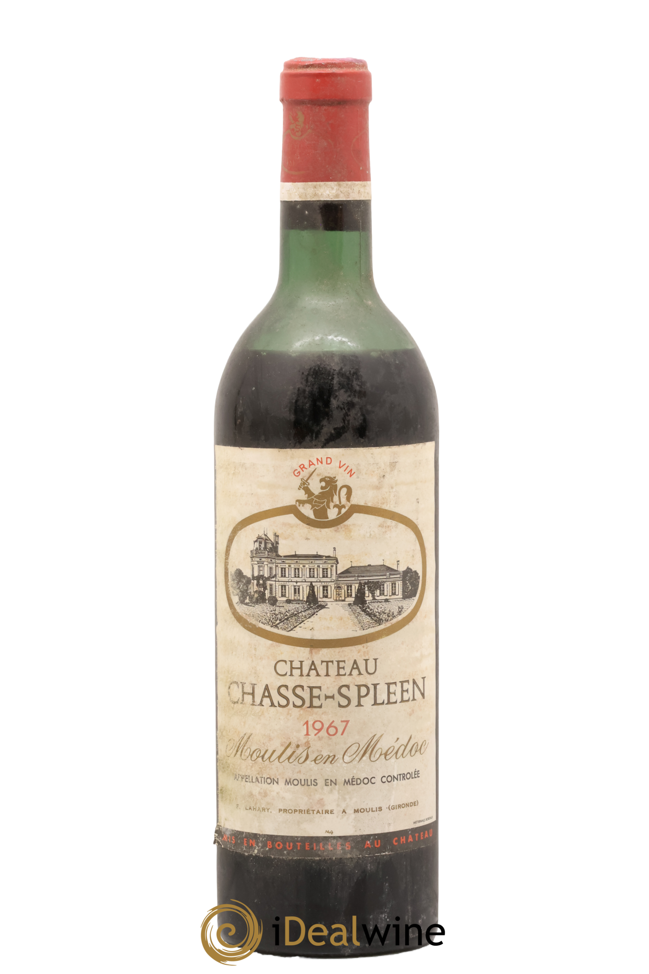 Château Chasse Spleen 1967 - Lot of 1 bottle - 0