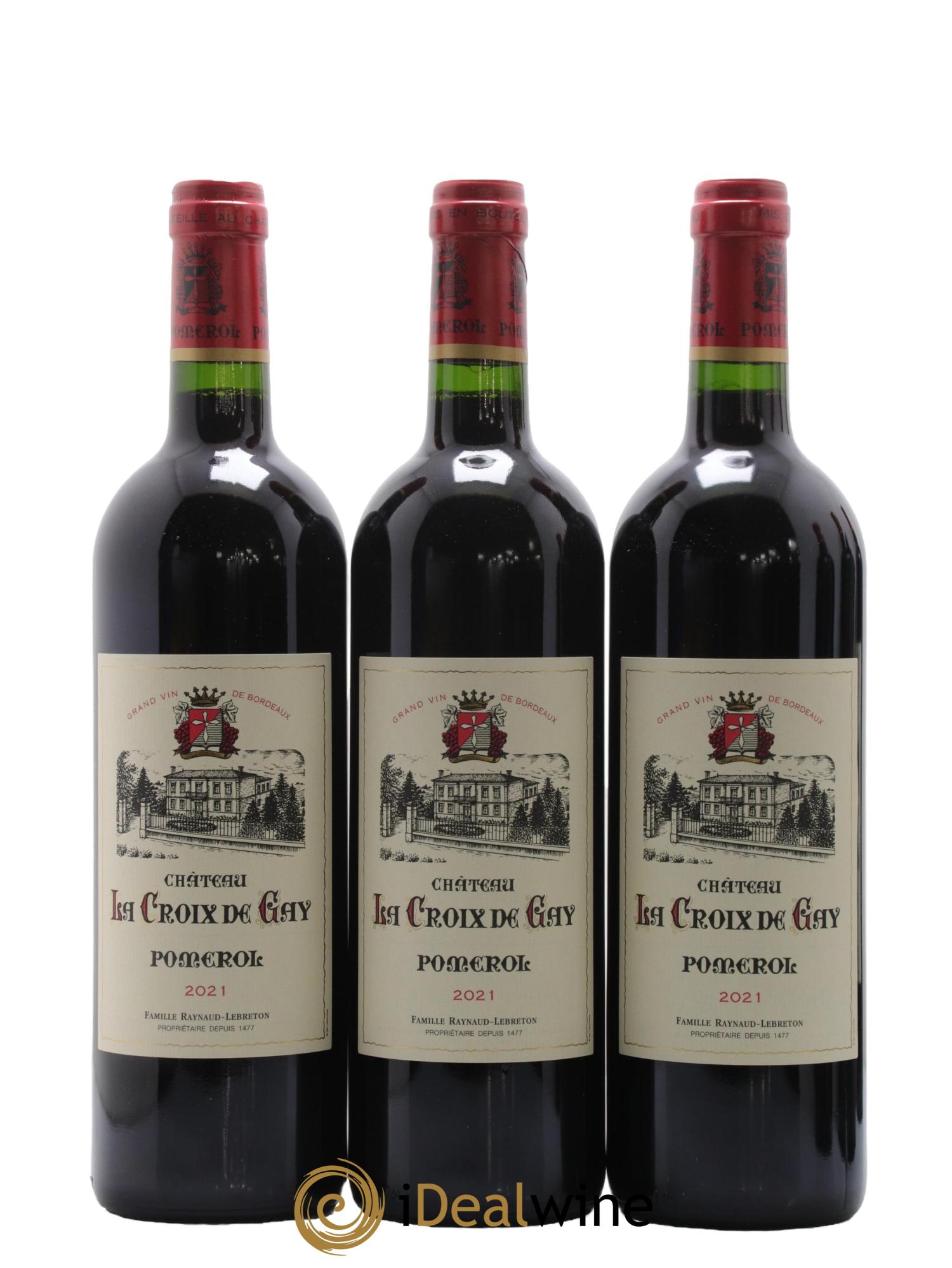 Château la Croix de Gay  2021 - Lot de 6 bouteilles - 1