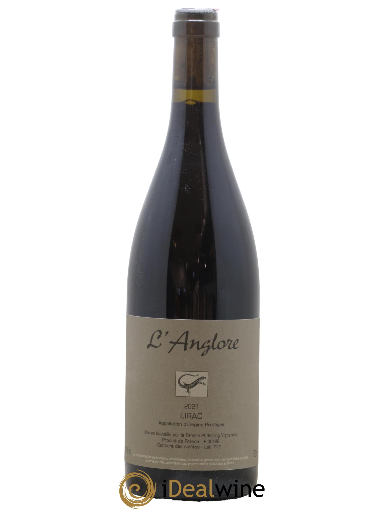 Lirac L'Anglore 2021 - Lot de 1 bouteille - 0