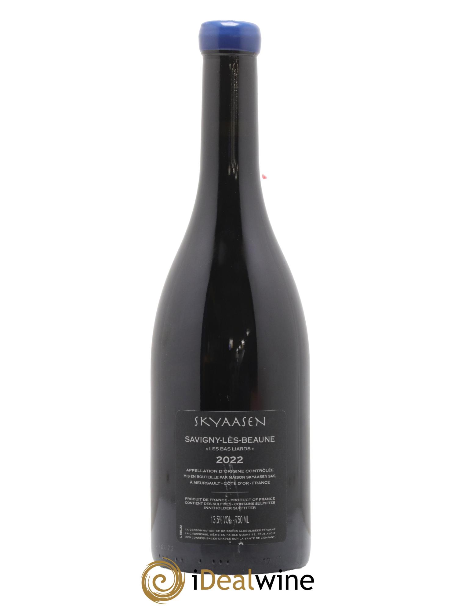 Savigny-lès-Beaune Les Bas Liards Maison Skyaasen 2022 - Lot de 1 bouteille - 1