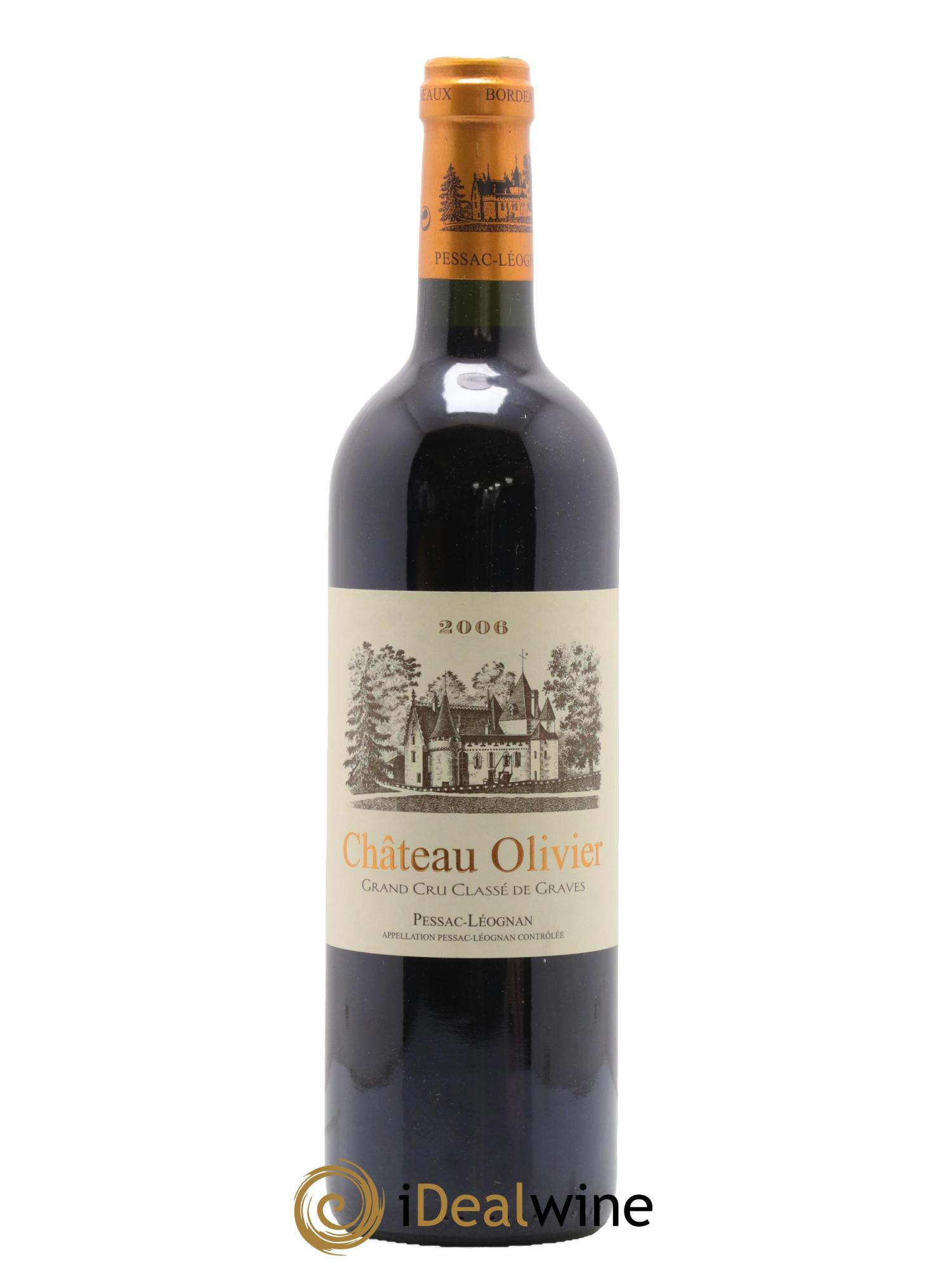 Château Olivier Cru Classé de Graves 2006 - Lot de 1 bouteille - 0