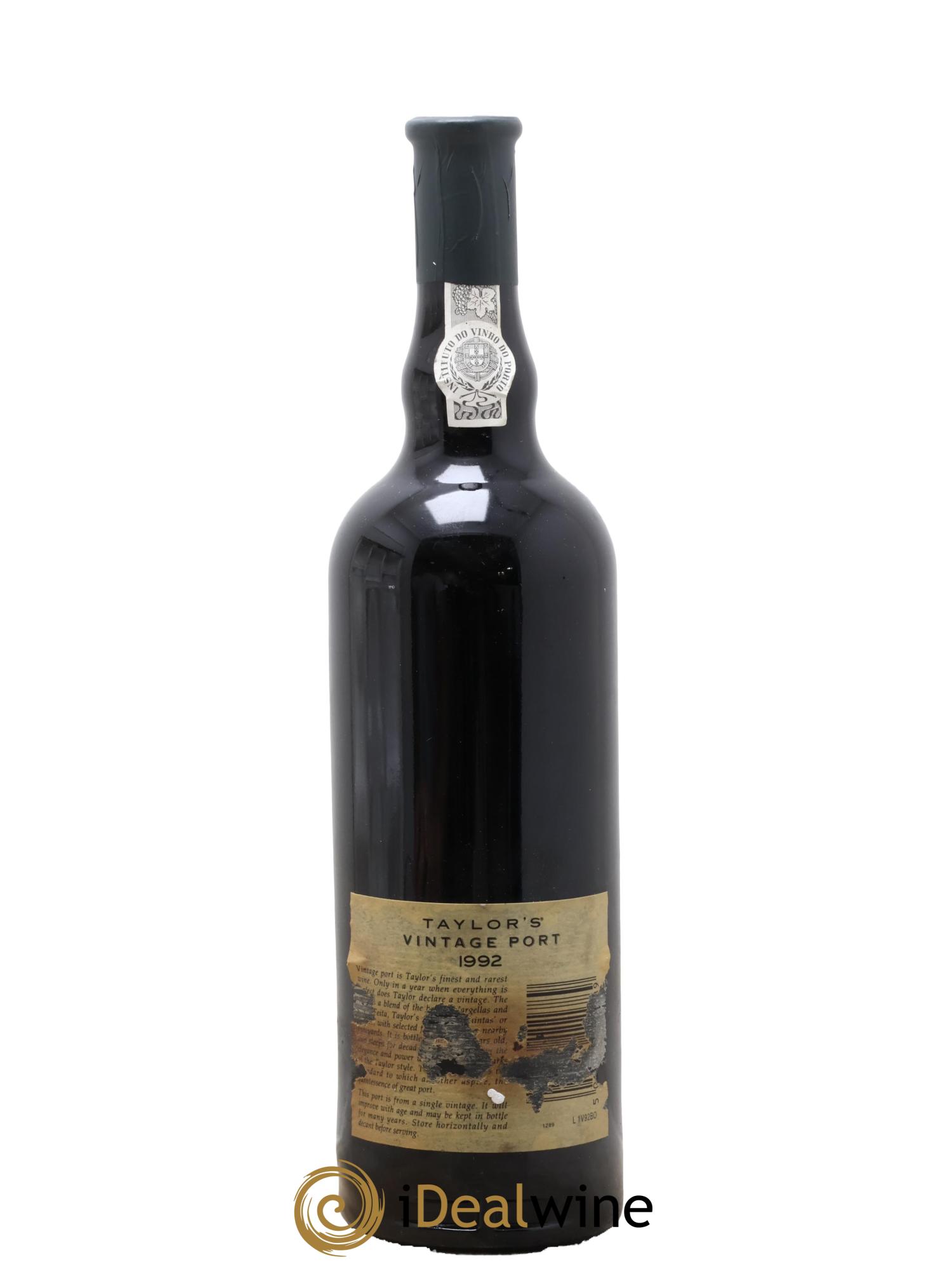 Porto Taylor's Vintage 1992 - Posten von 1 Flasche - 1