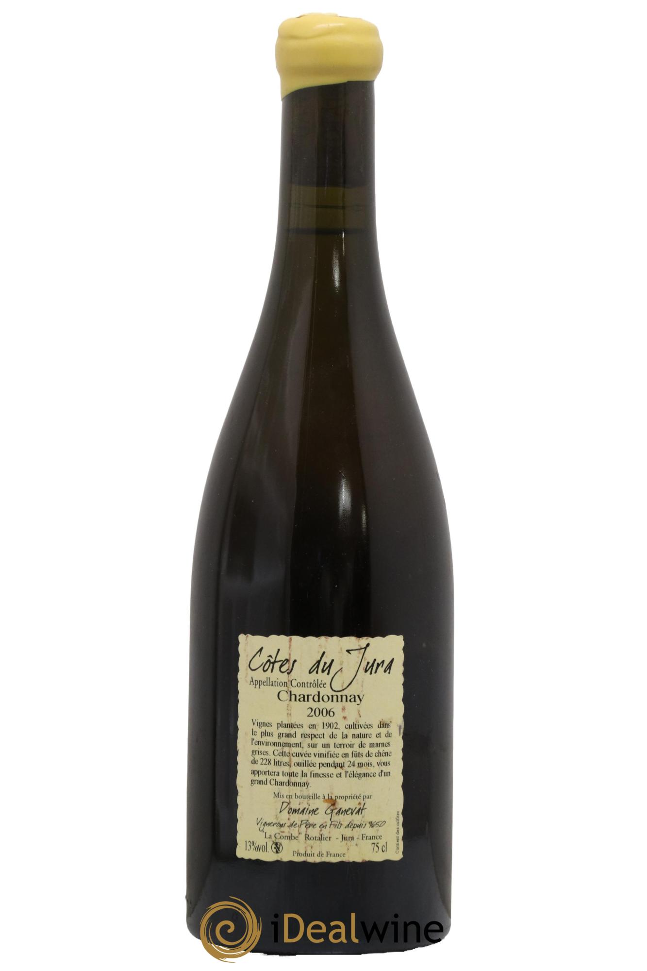 Côtes du Jura Les Chalasses Vieilles Vignes Jean-François Ganevat (Domaine) 2006 - Lot of 1 bottle - 1