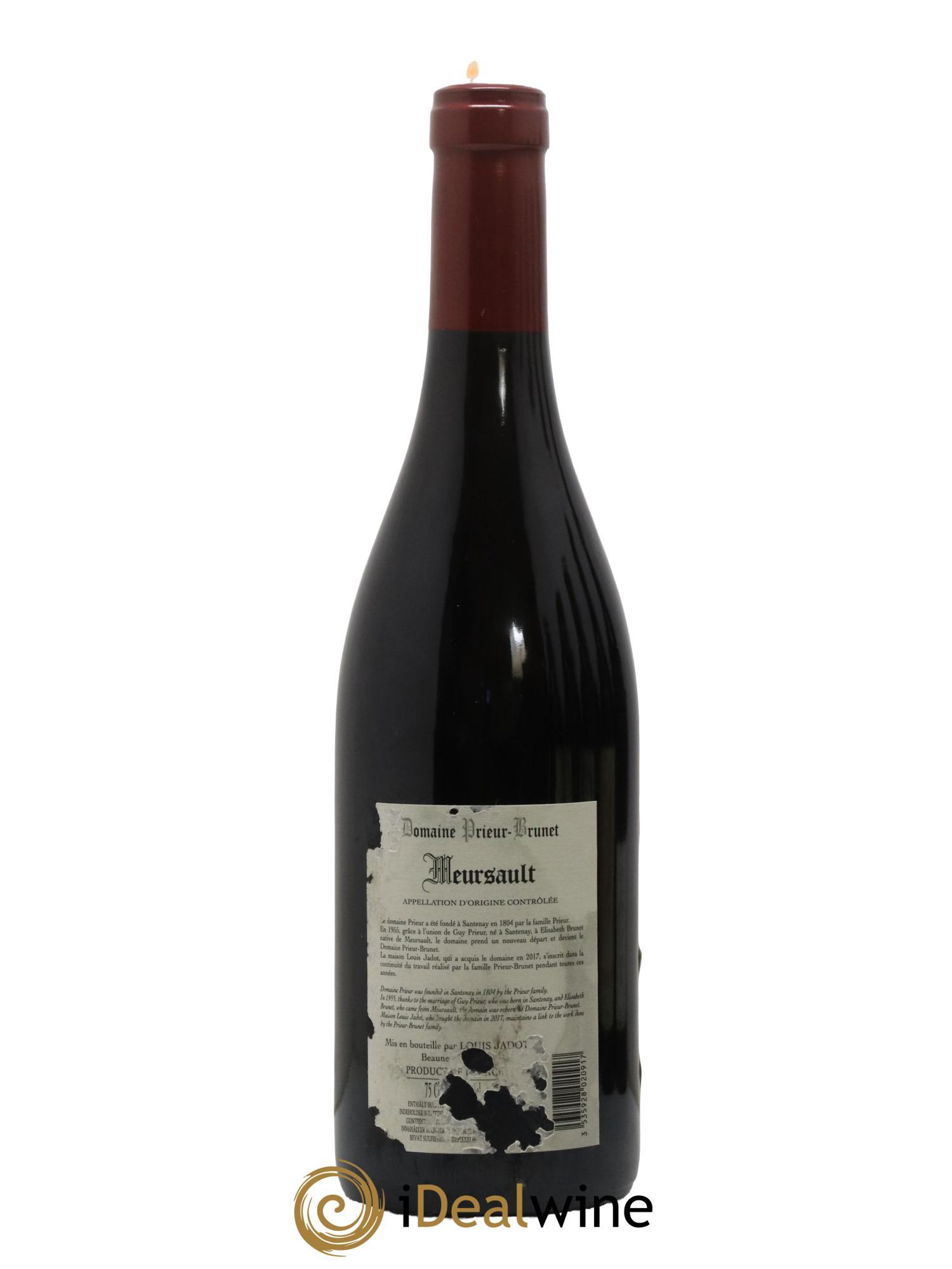 Meursault Prieur Brunet 2022 - Lot de 1 bouteille - 1