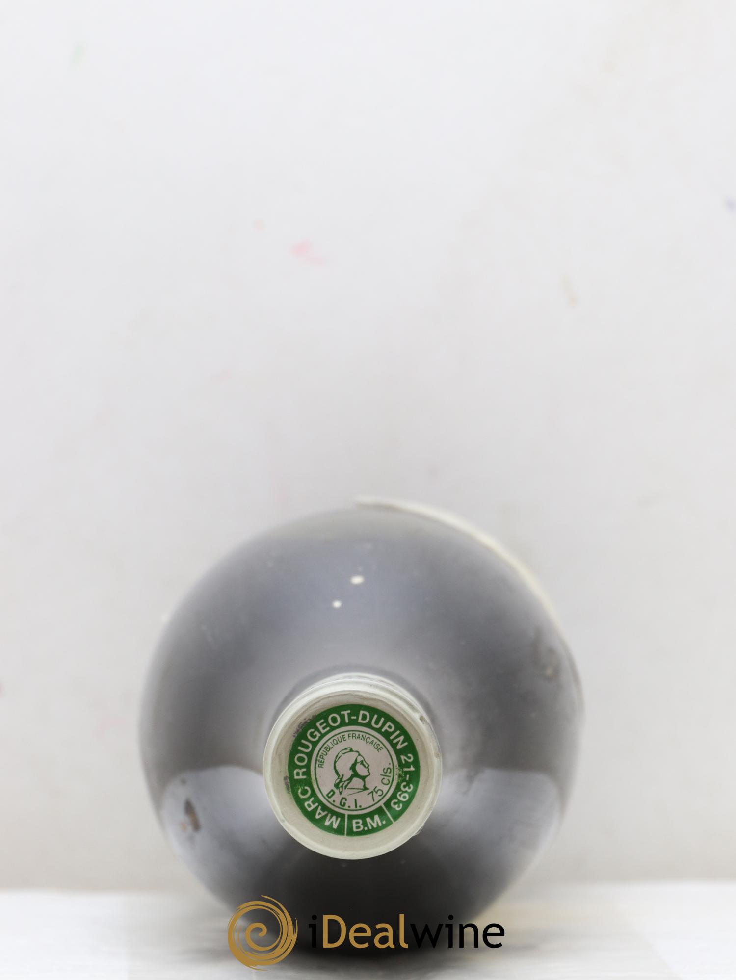 Richebourg Grand Cru Marc Rougeot-Dupin 1990 - Posten von 1 Flasche - 1
