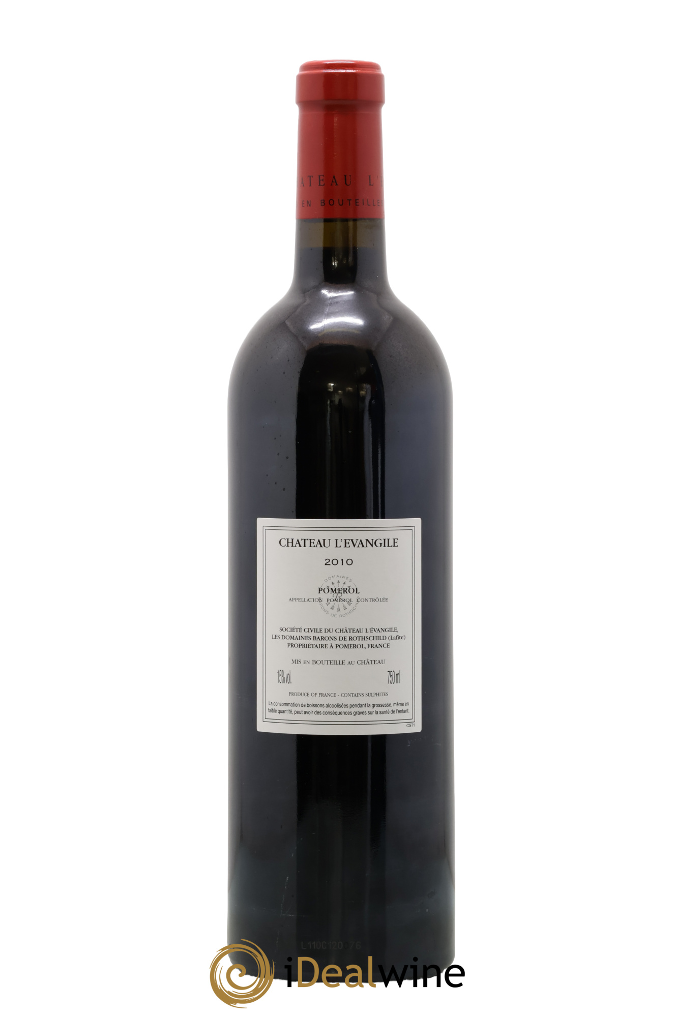 Château l' Évangile 2010 - Lot de 1 bouteille - 1