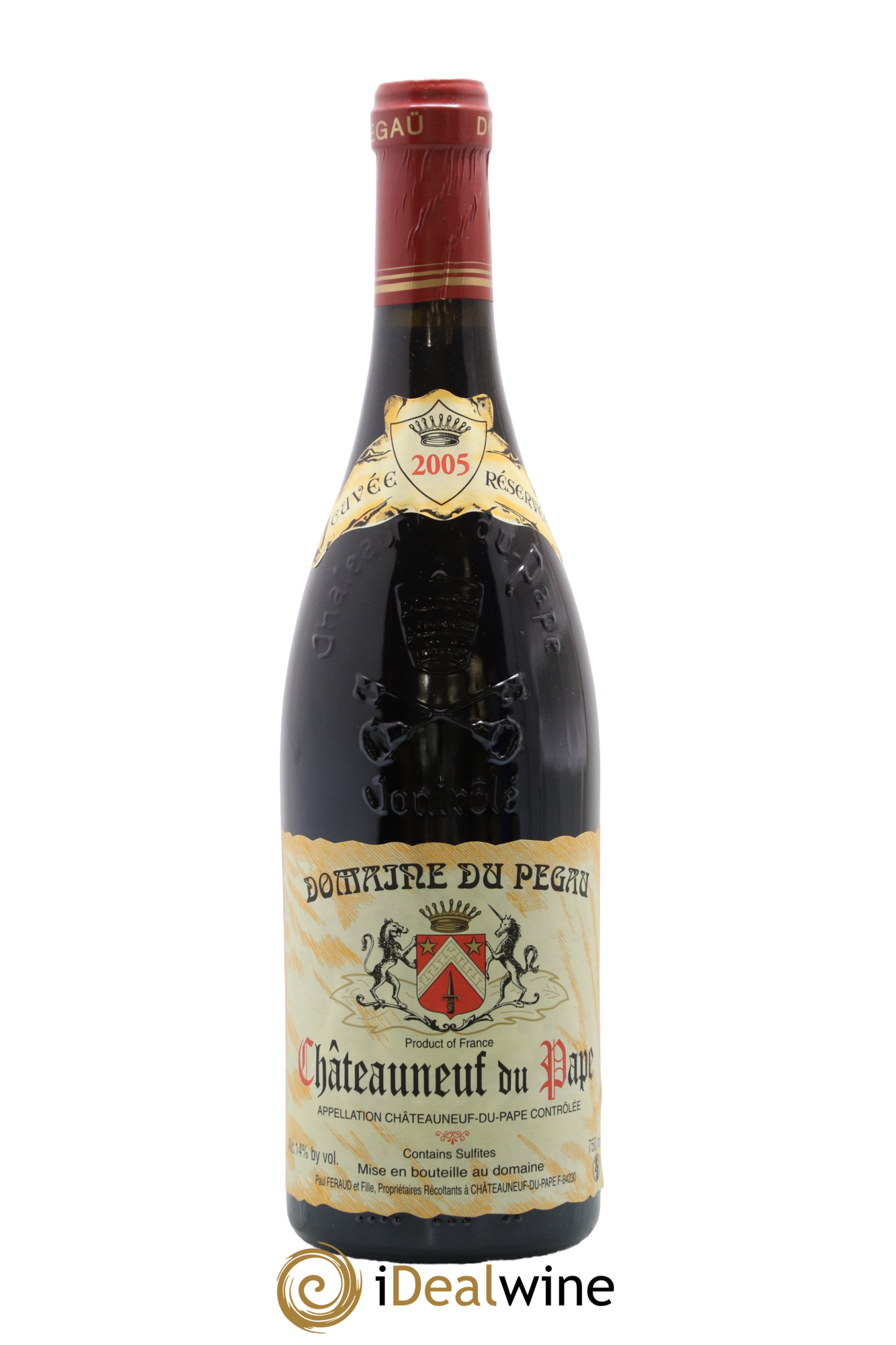 Châteauneuf-du-Pape Domaine du Pégau Cuvée Réservée Paul et Laurence Féraud 2005 - Posten von 1 Flasche - 0