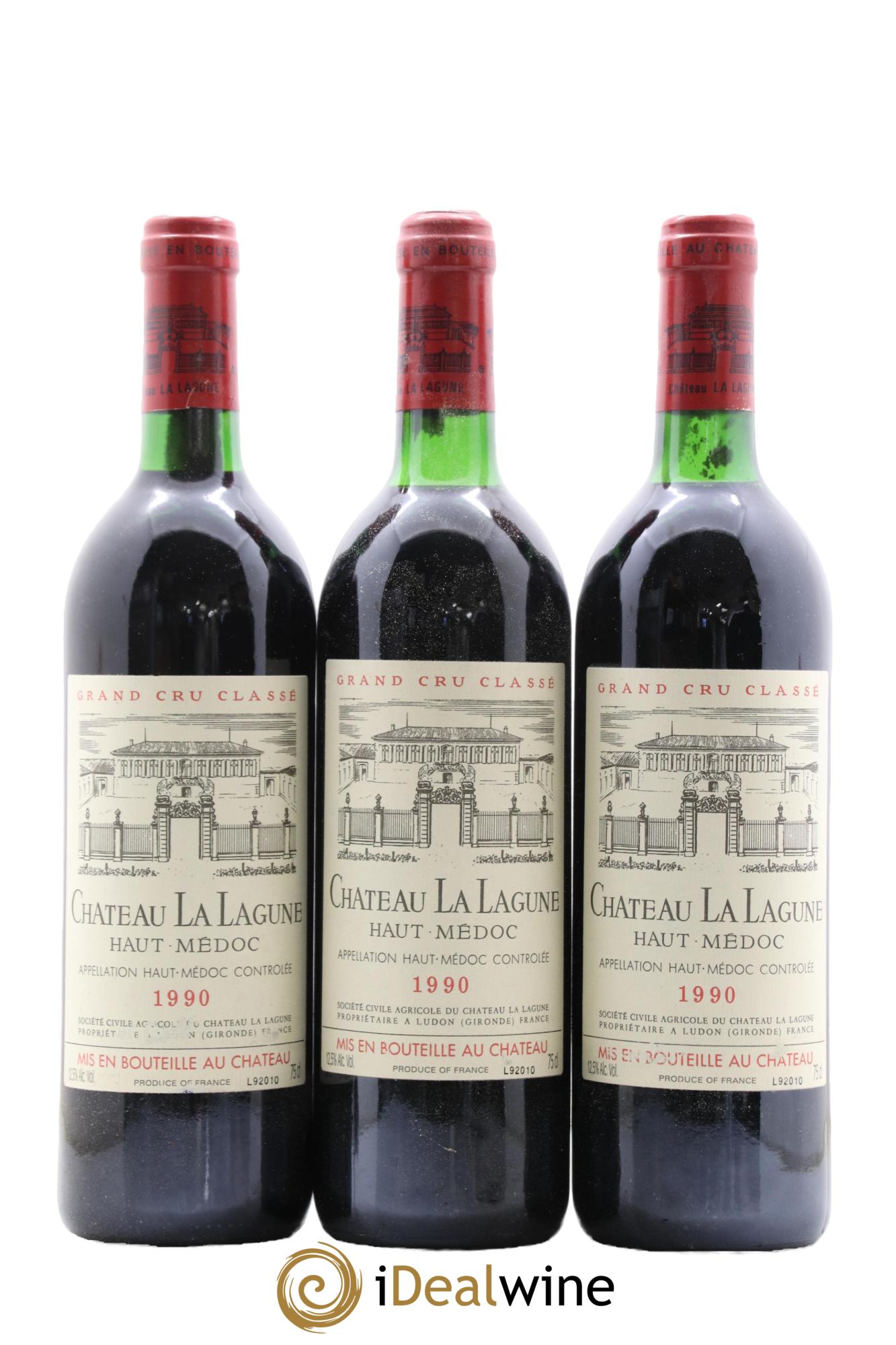 Château la Lagune 3ème Grand Cru Classé 1990 - Lot de 12 bouteilles - 4