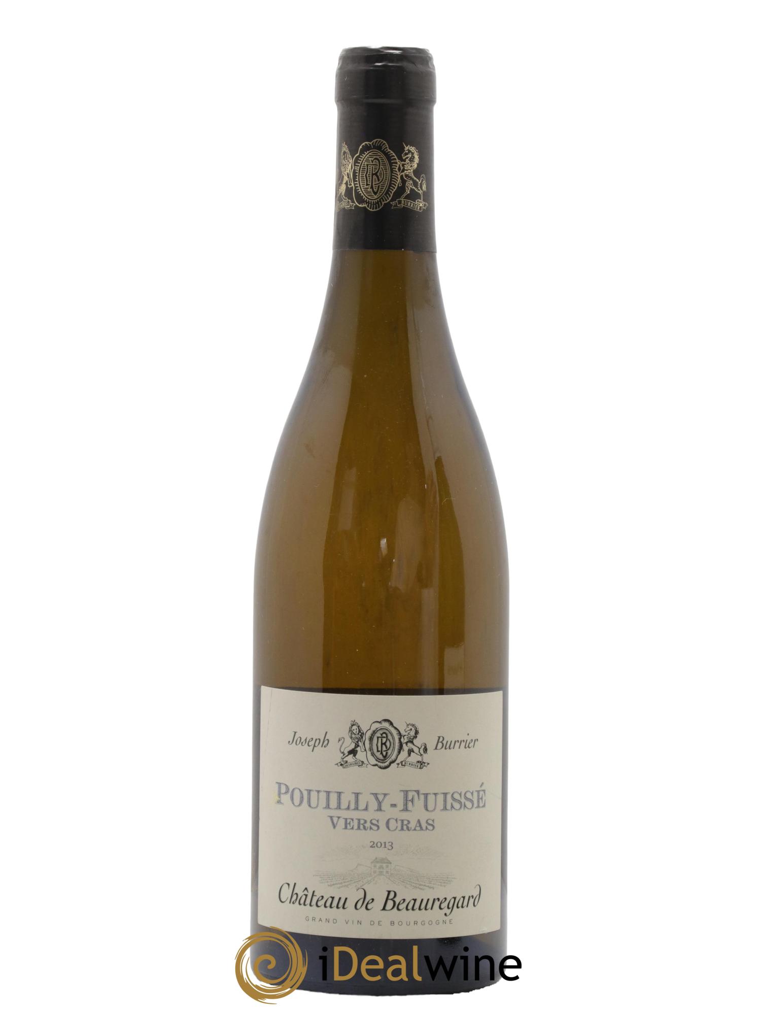 Pouilly-Fuissé Vers Cras Chateau de Beauregard 2013 - Lot de 1 bouteille - 0
